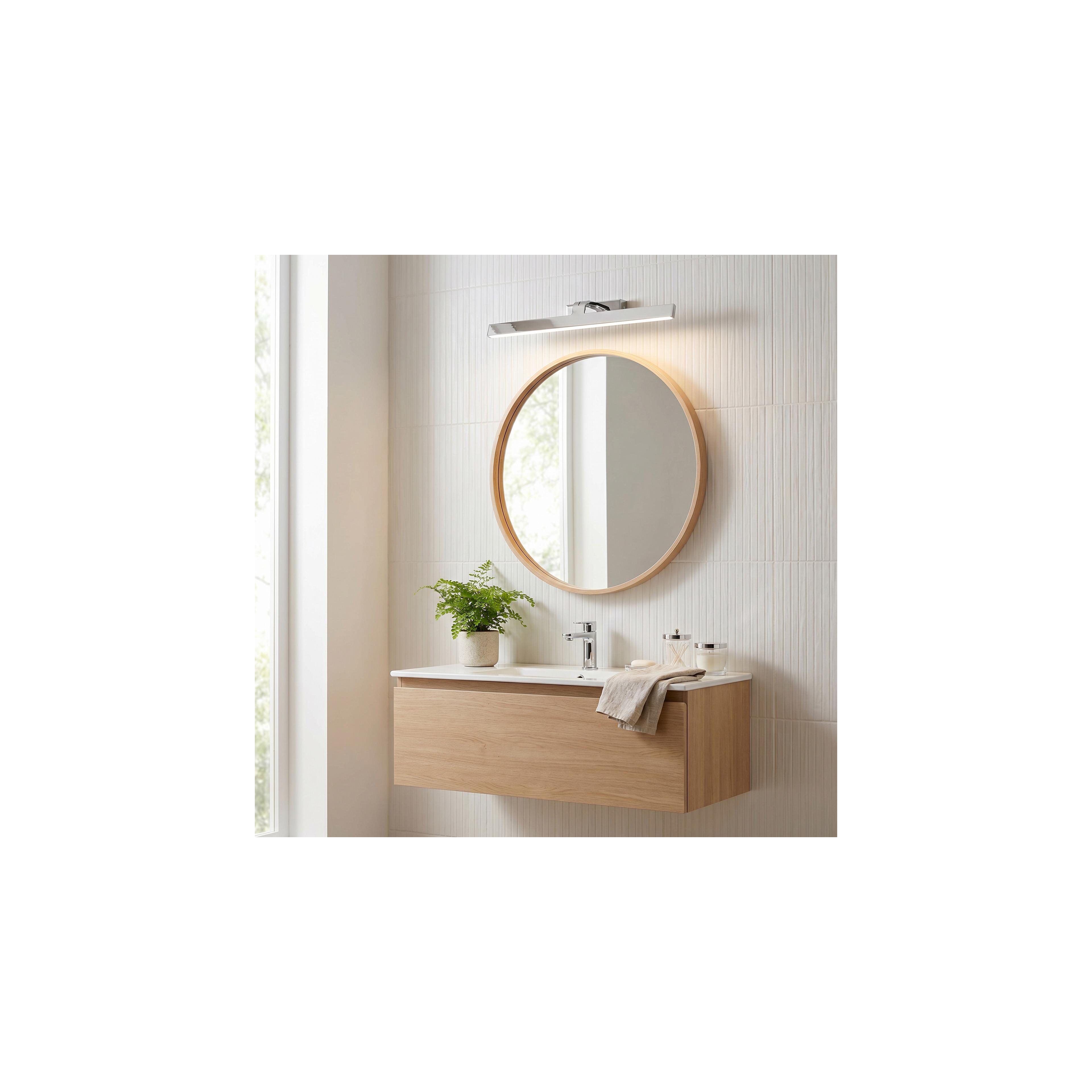 Bad LED-Wandleuchte SWE002-1W 58cm CHROME