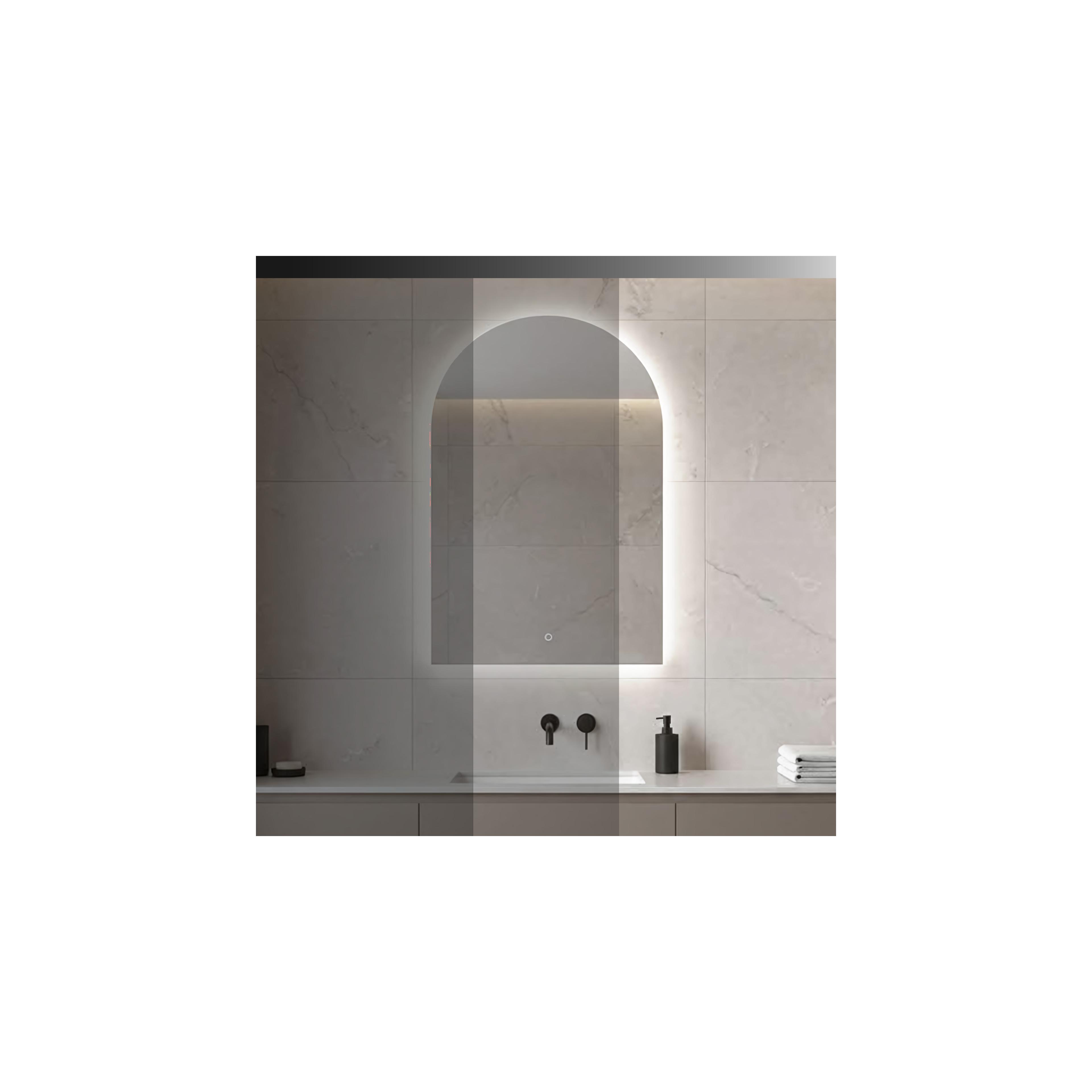 Mirror LED 90x60cm TOP-1
