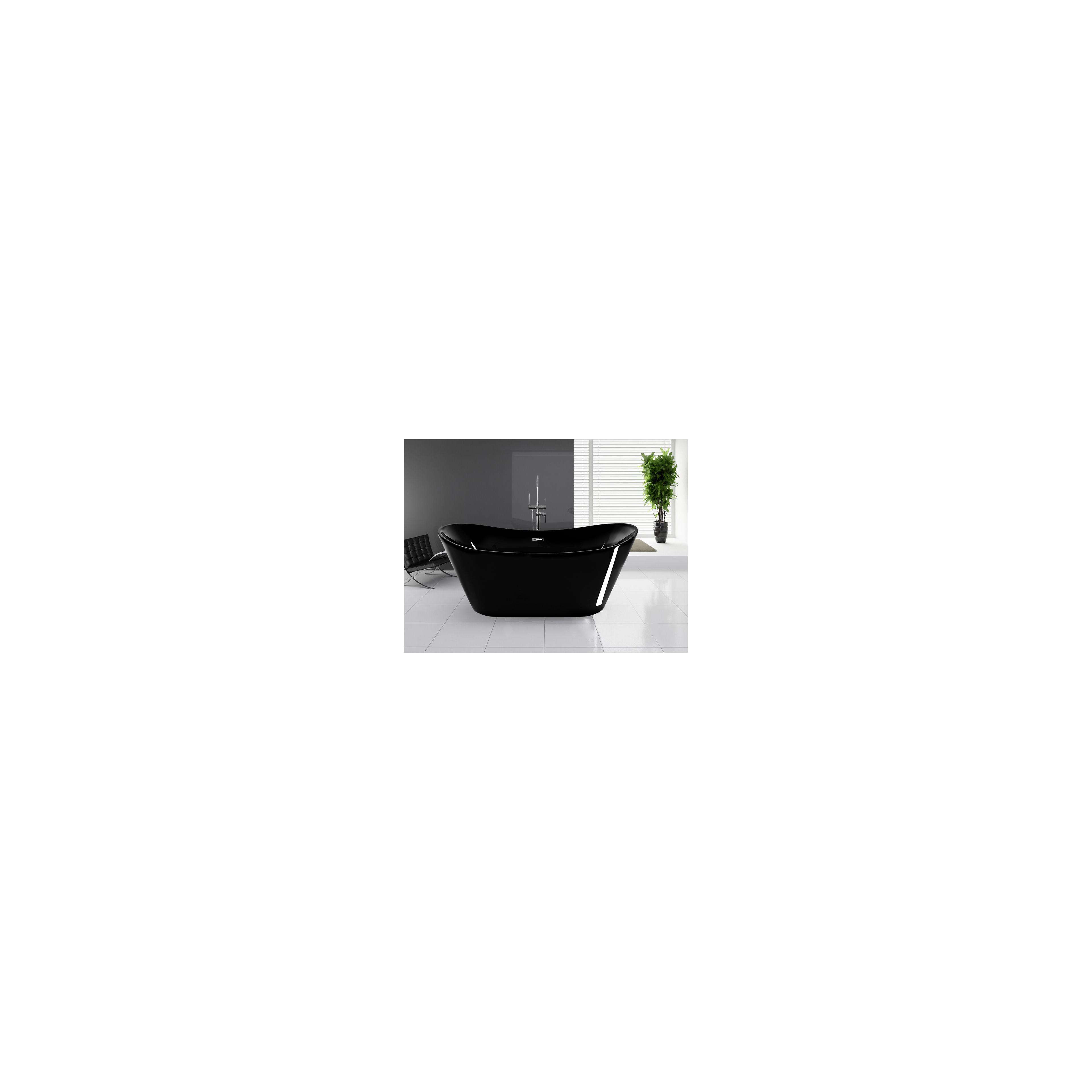 freistehende Badewanne Rea Ferrano black