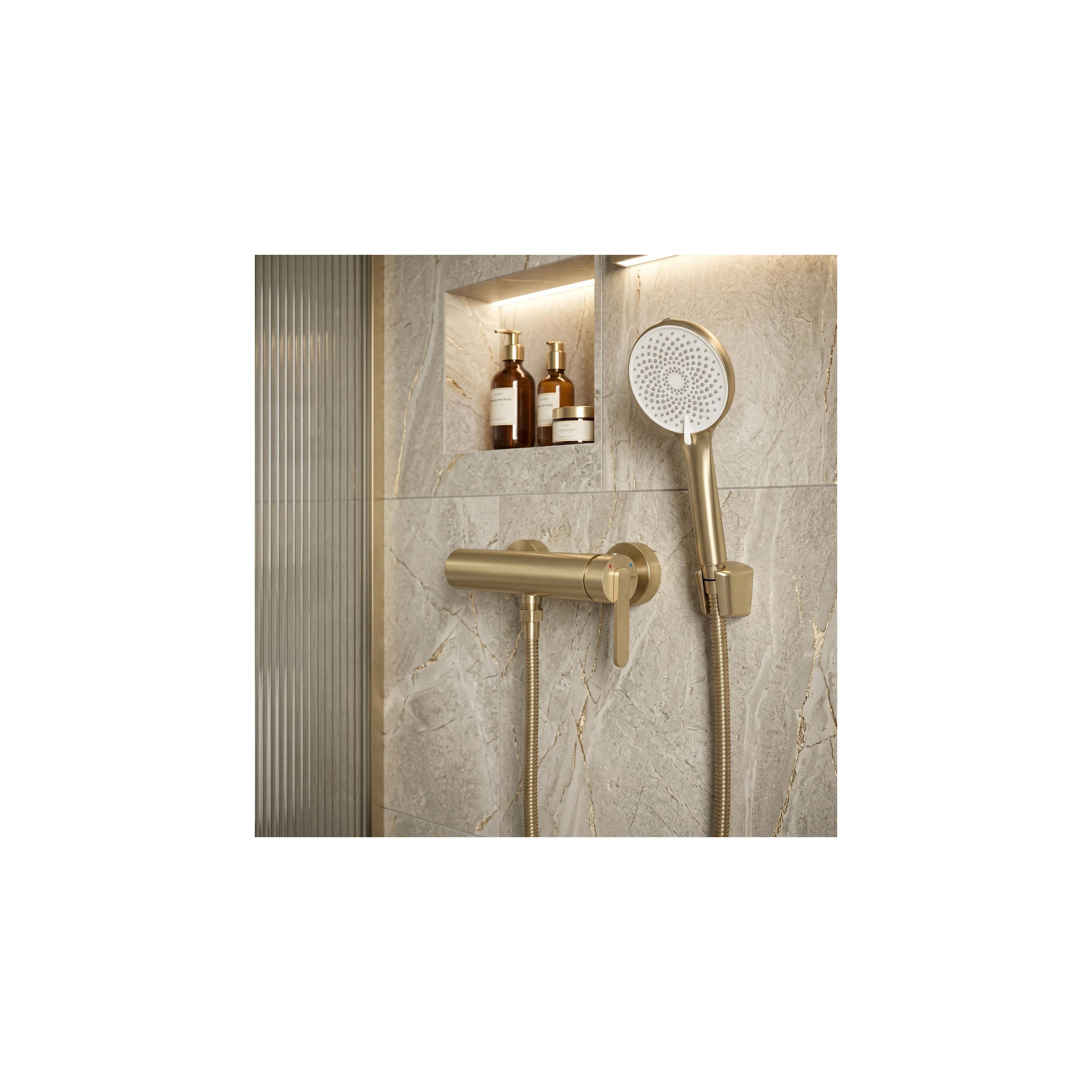 Wannenarmatur REA Ontario Side Brush Gold