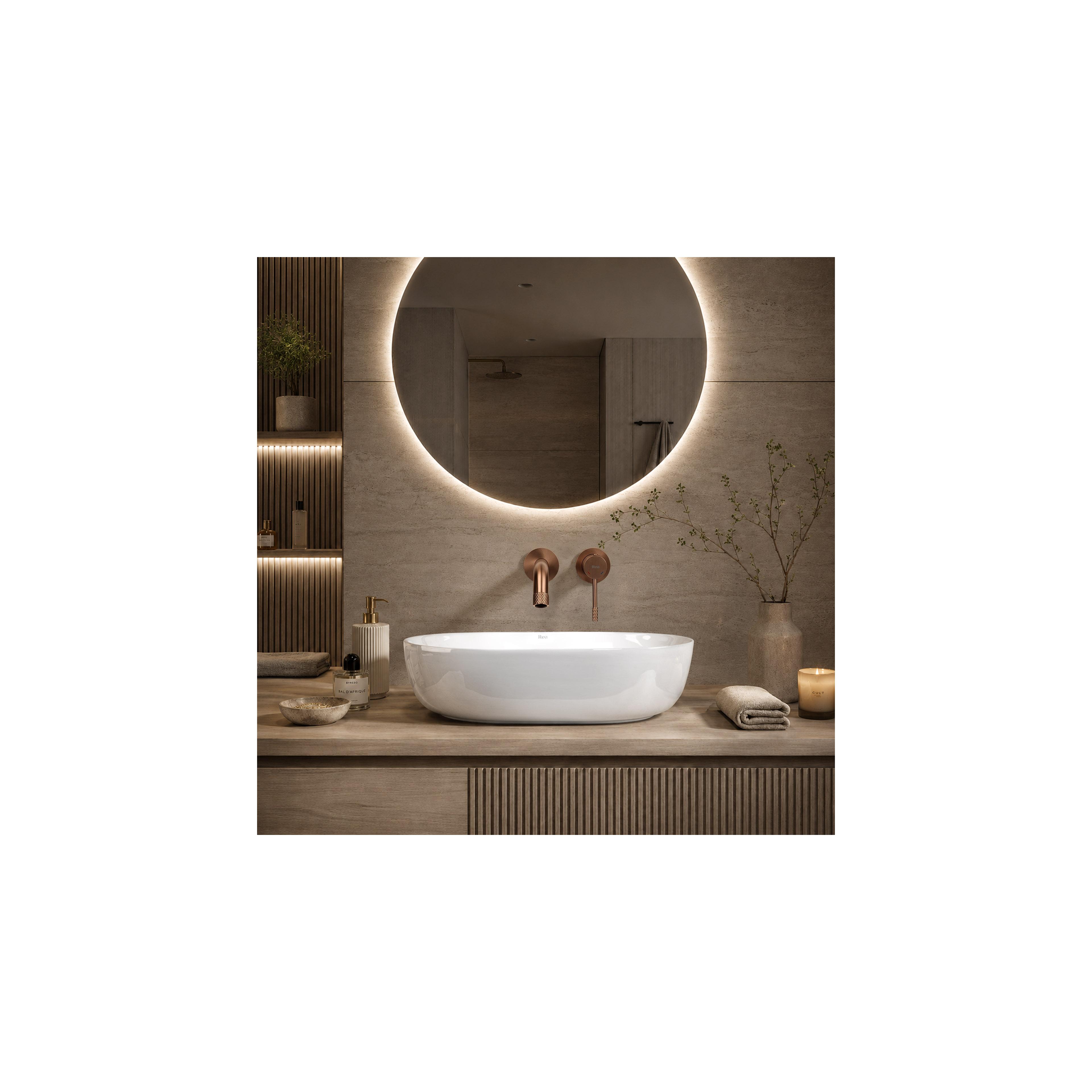Aufsatzwaschbecken CLEO 50 white – REA