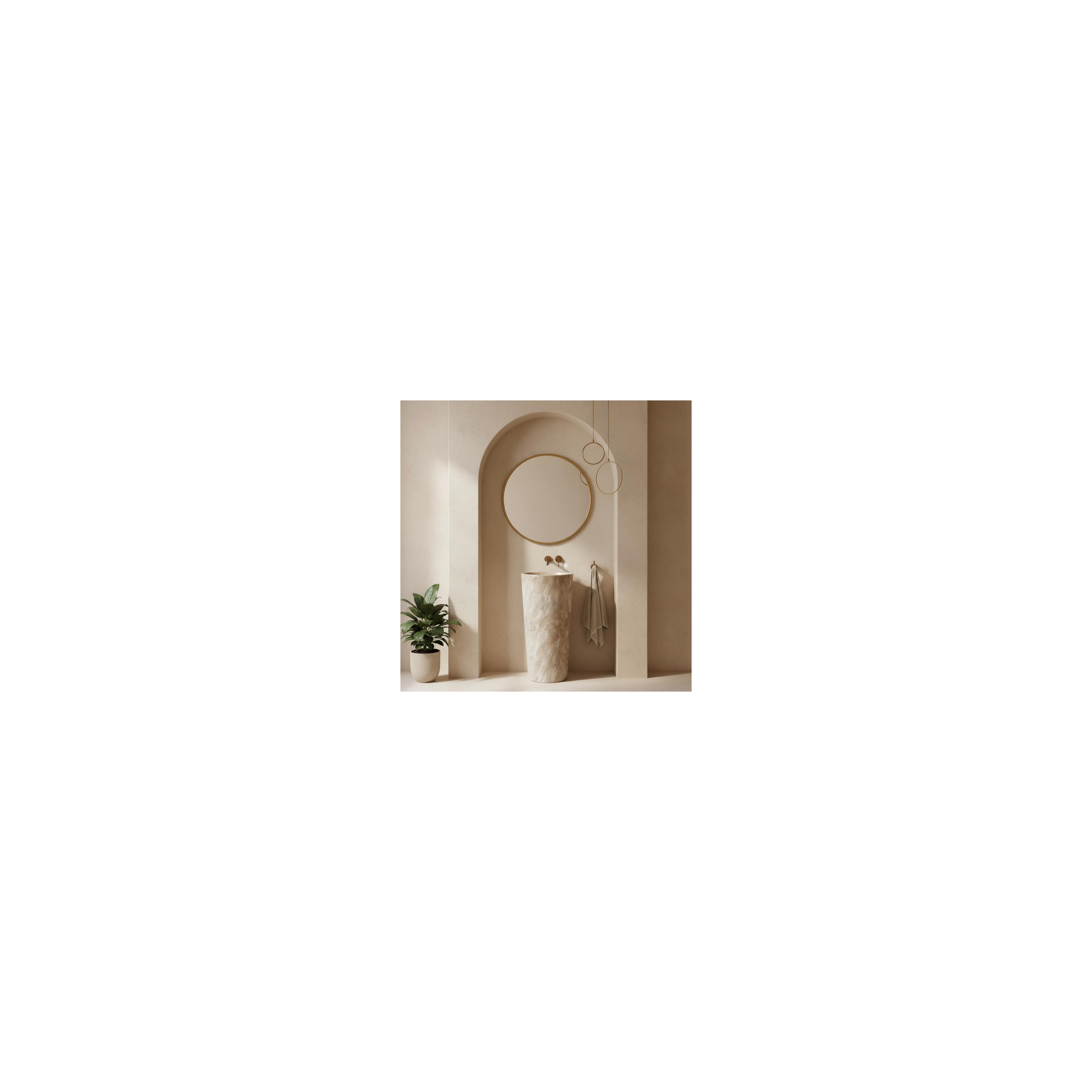 Badrumskrok Tomi 5805 Borstad Koppar