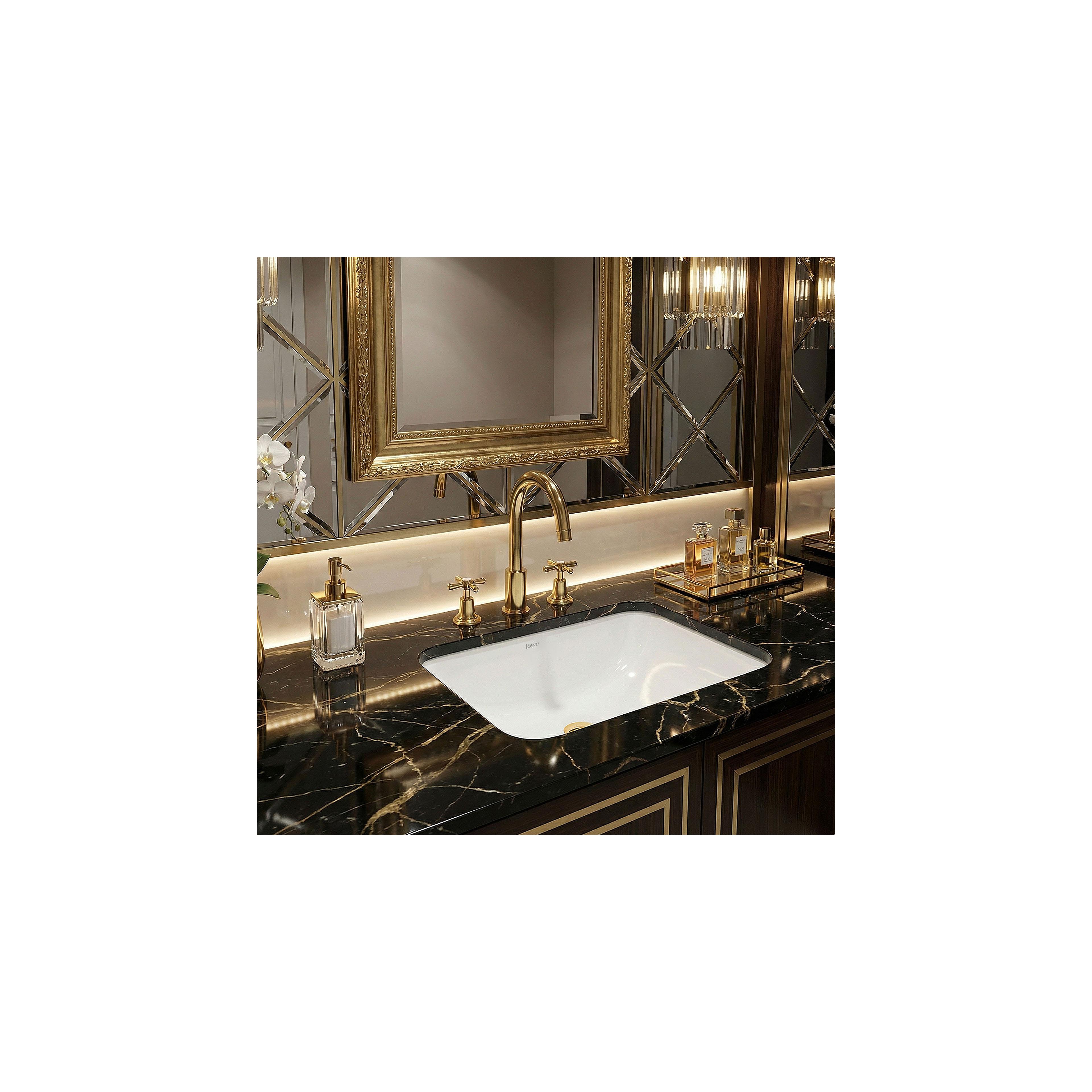 Unterbauwaschbecken Rea Anabel 46