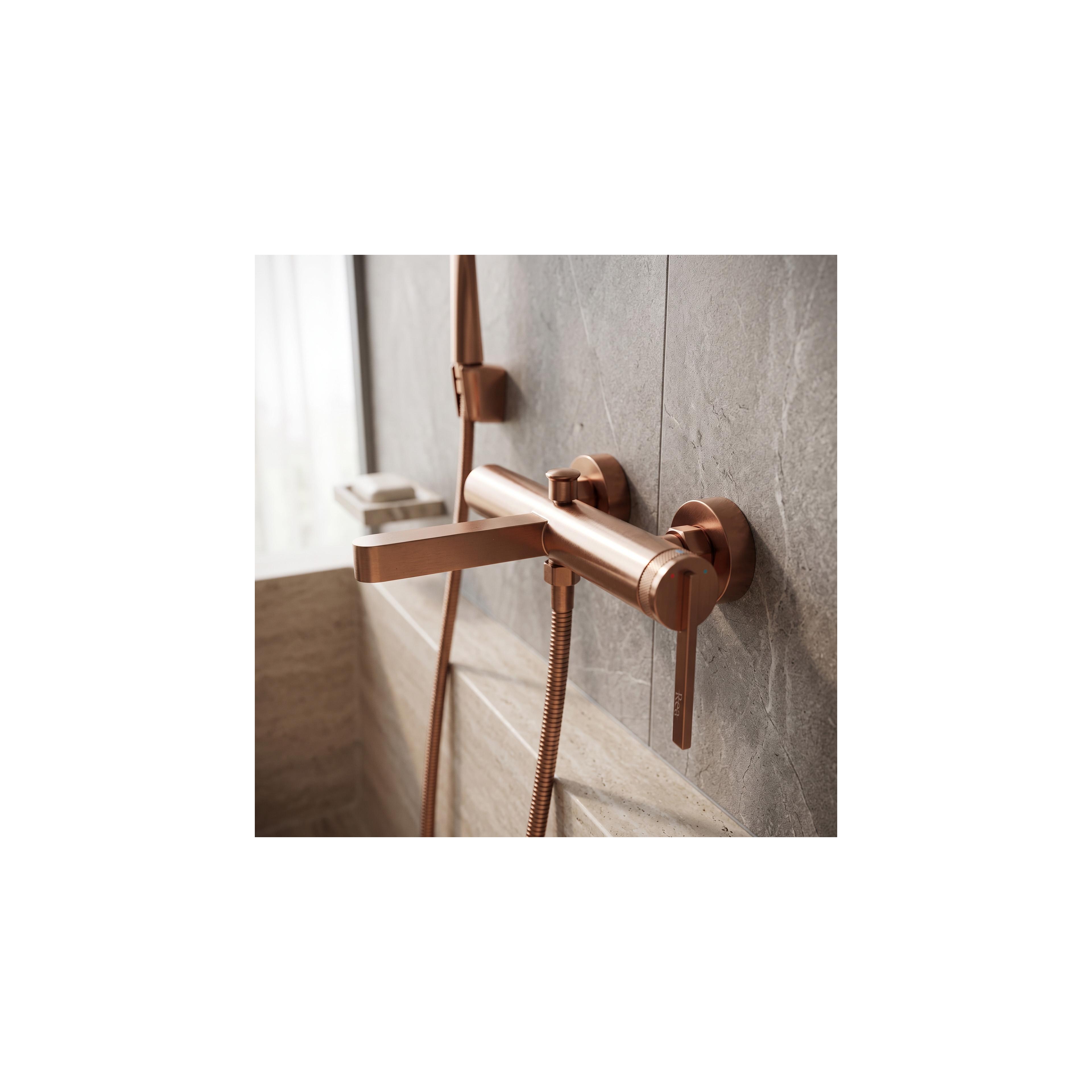 Bath faucet REA Grace Brush Copper