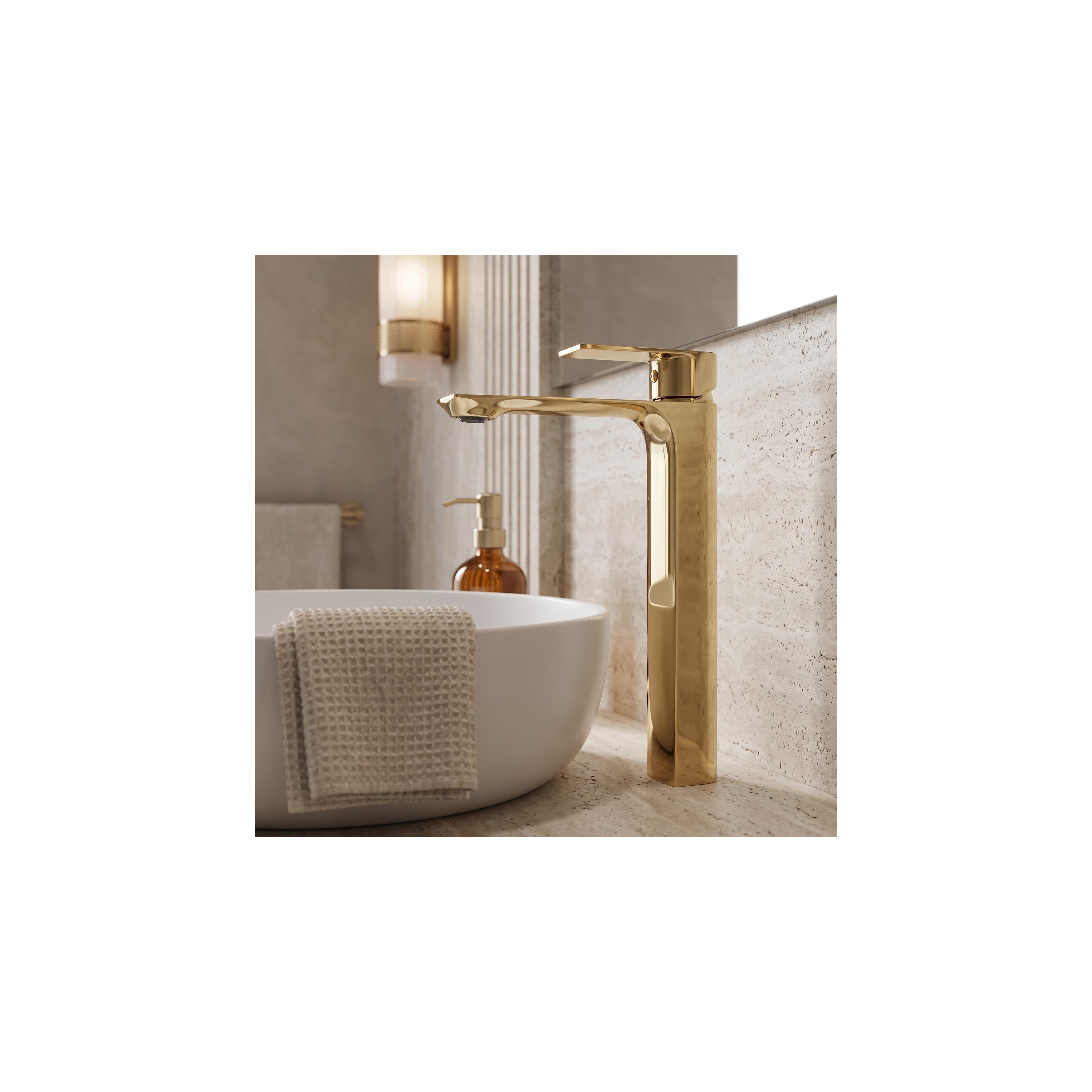 Waschbeckenarmatur REA Urban Gold High