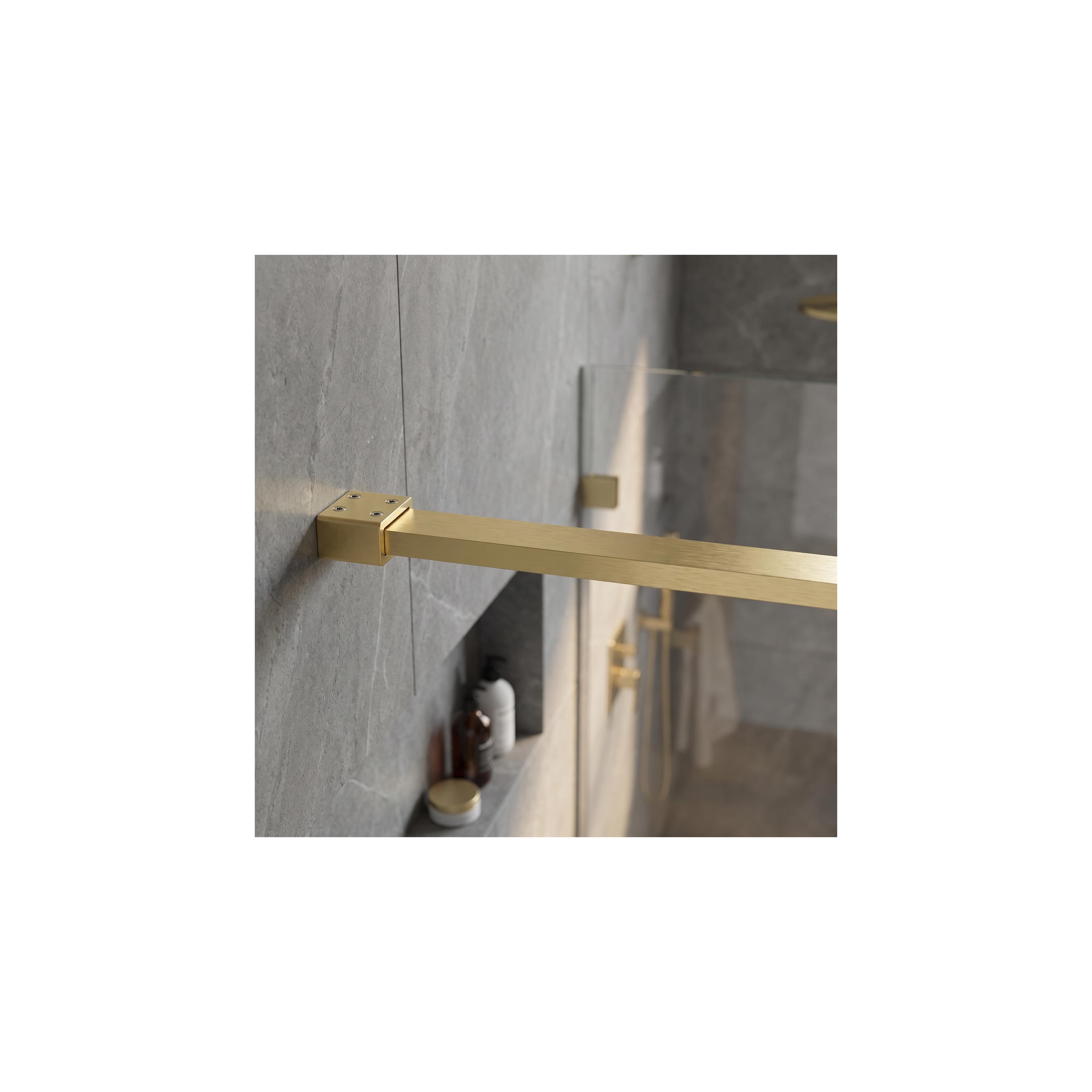 Stabilisierungsstange für Duschwand 150 cm Rea Brush Gold