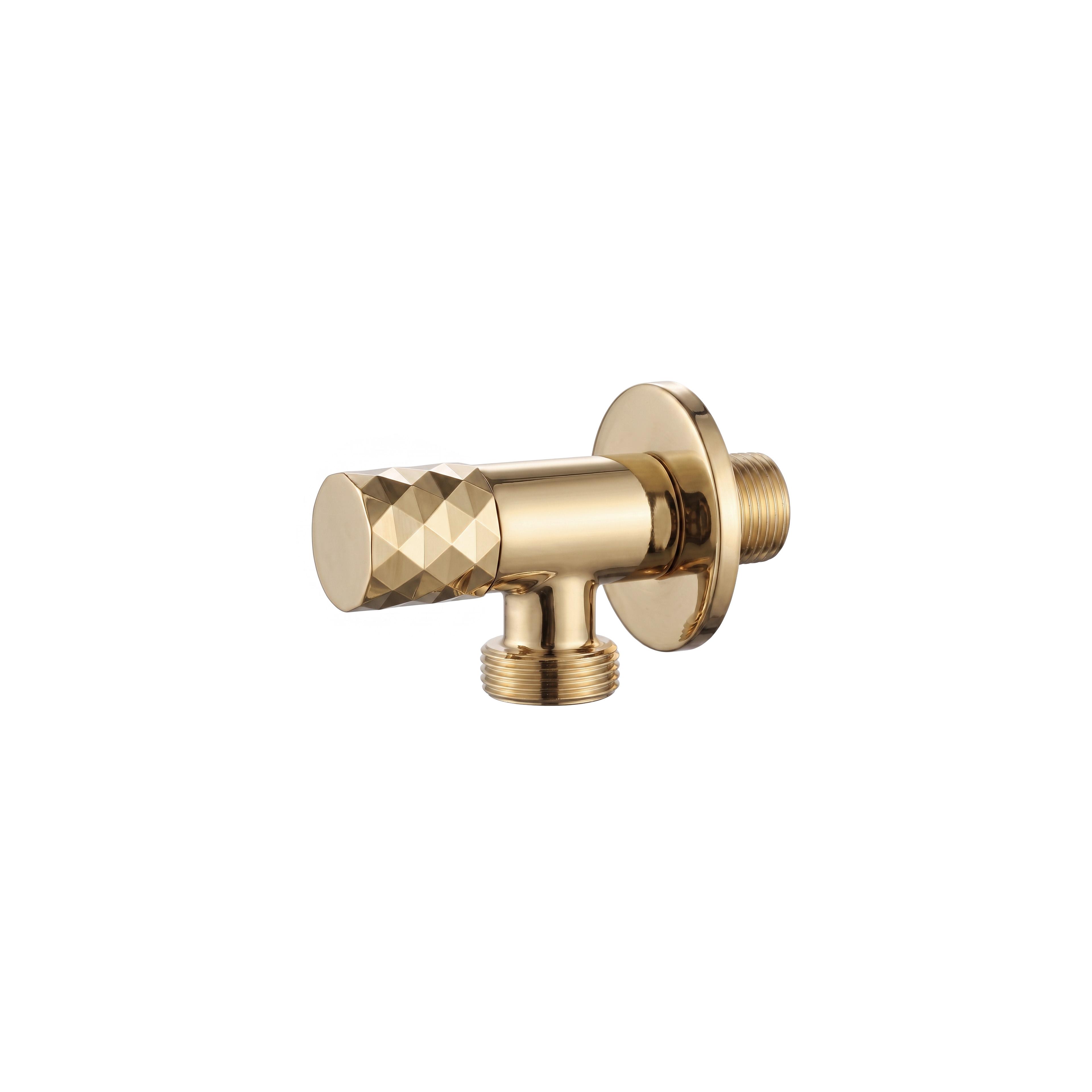 Ъглов вентил Diamond 03 1/2" x 3/4"Gold
