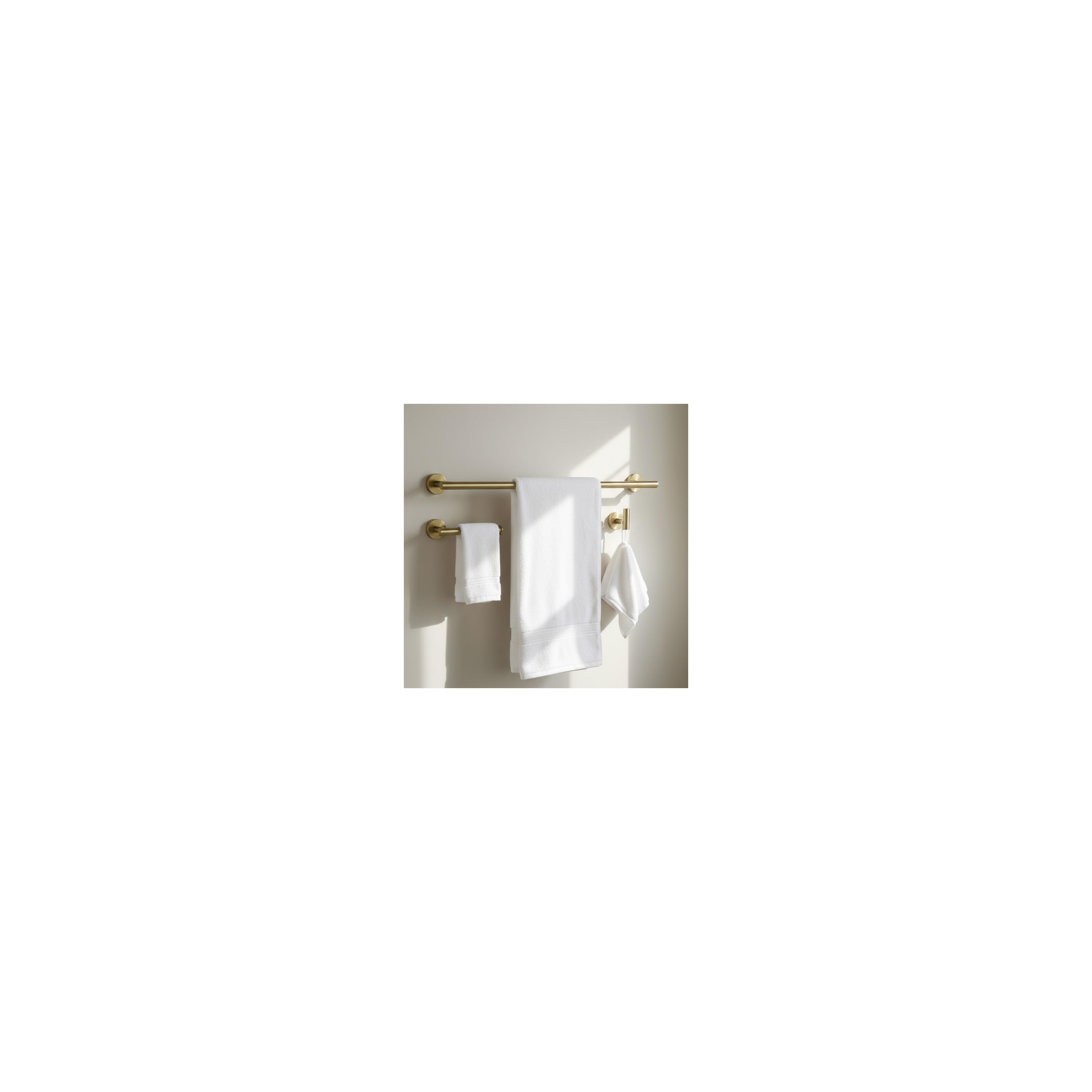 Badezimmer-Accessoire-Set Ari Brush Gold 4-teilig