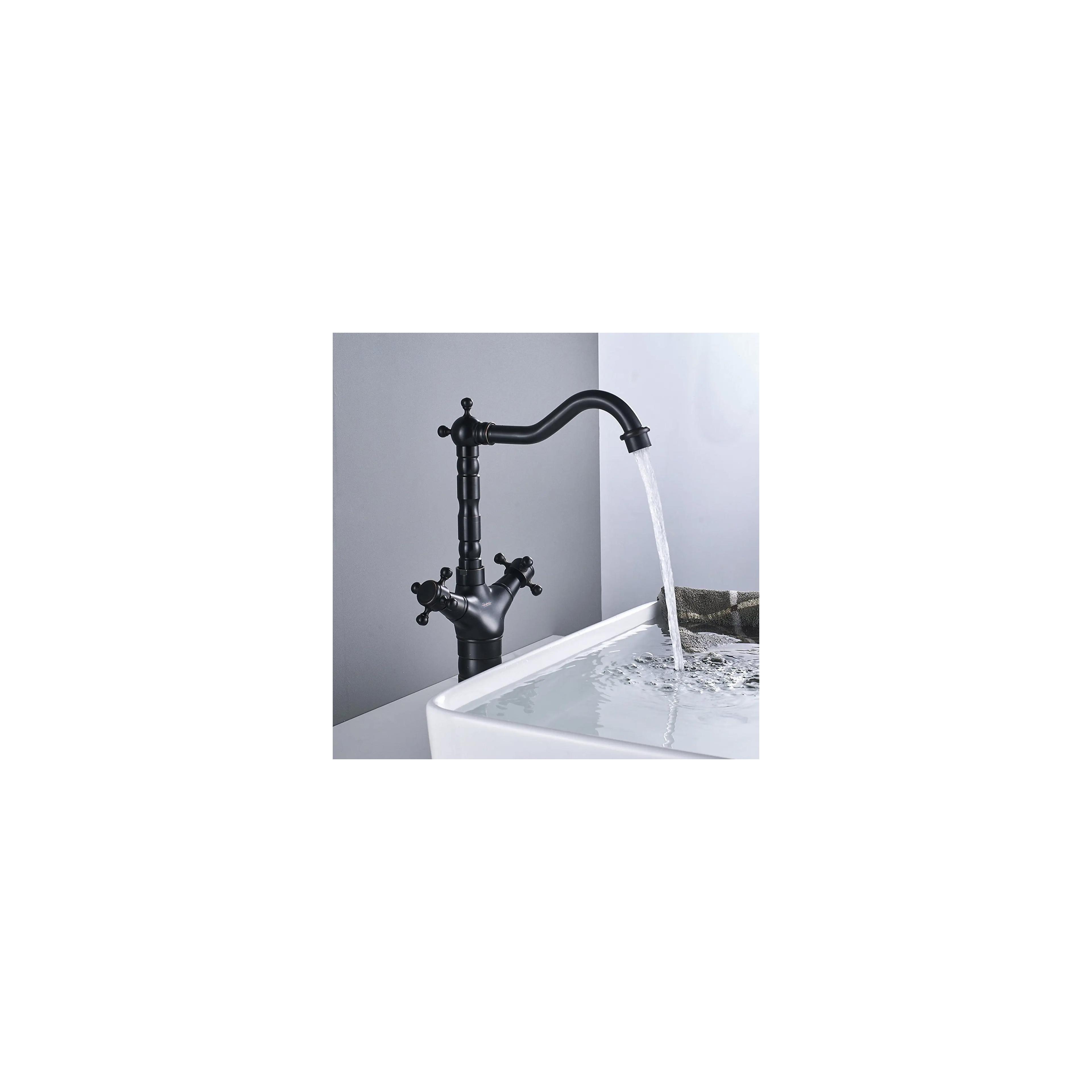 Waschbeckenarmatur Rea Rustico Old Black
