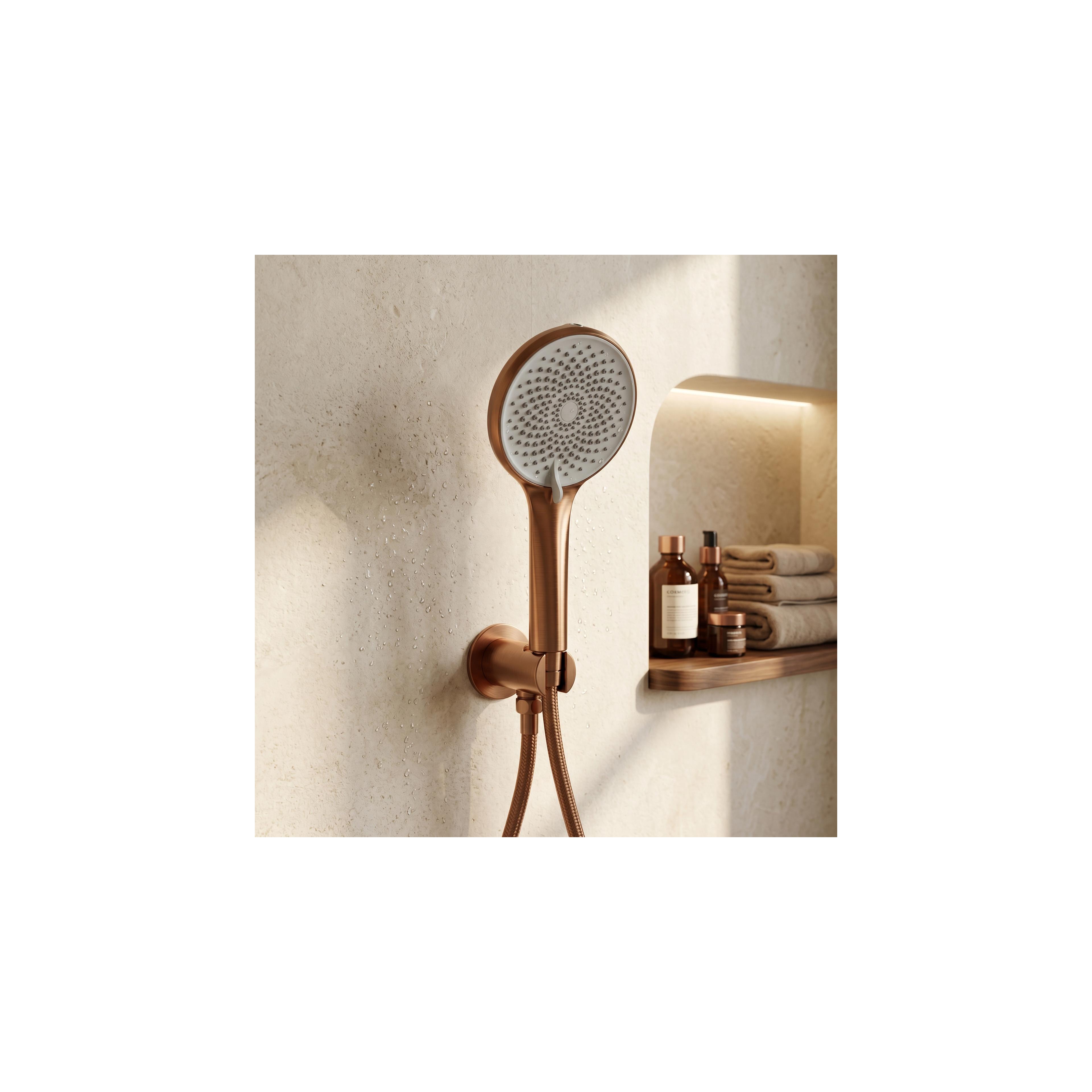 Shower handset REA JS-020 BRUSH COPPER