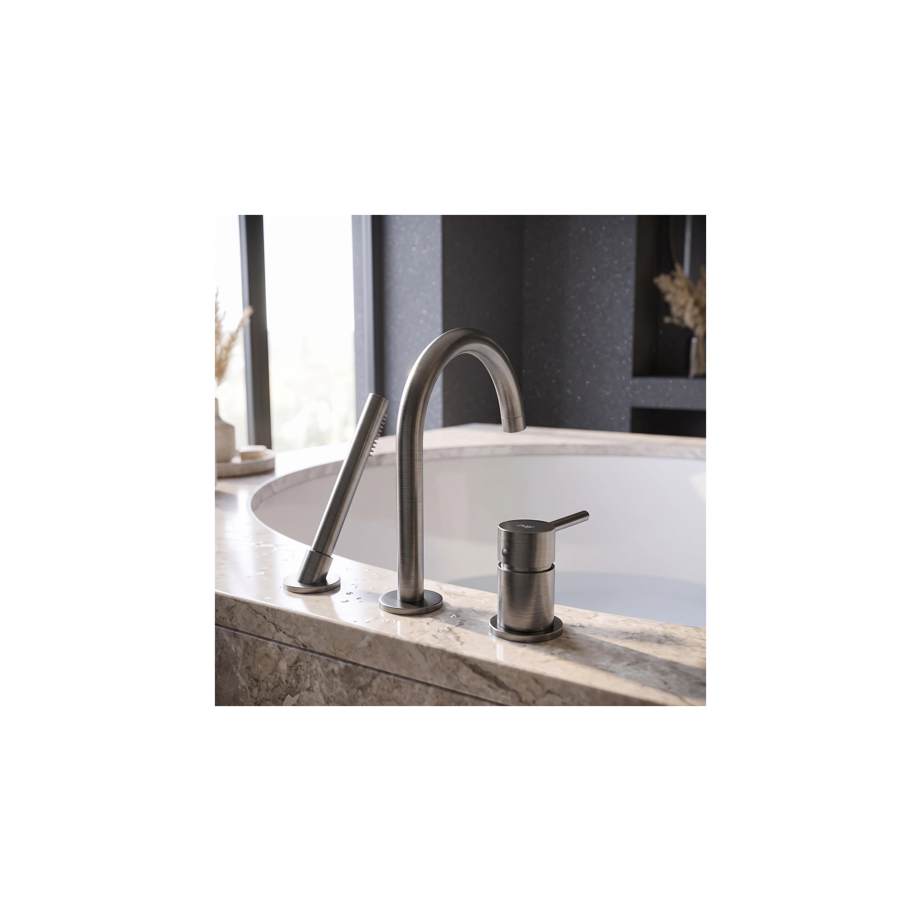 3-Hole Bathtub Faucet Rea Lungo Titan