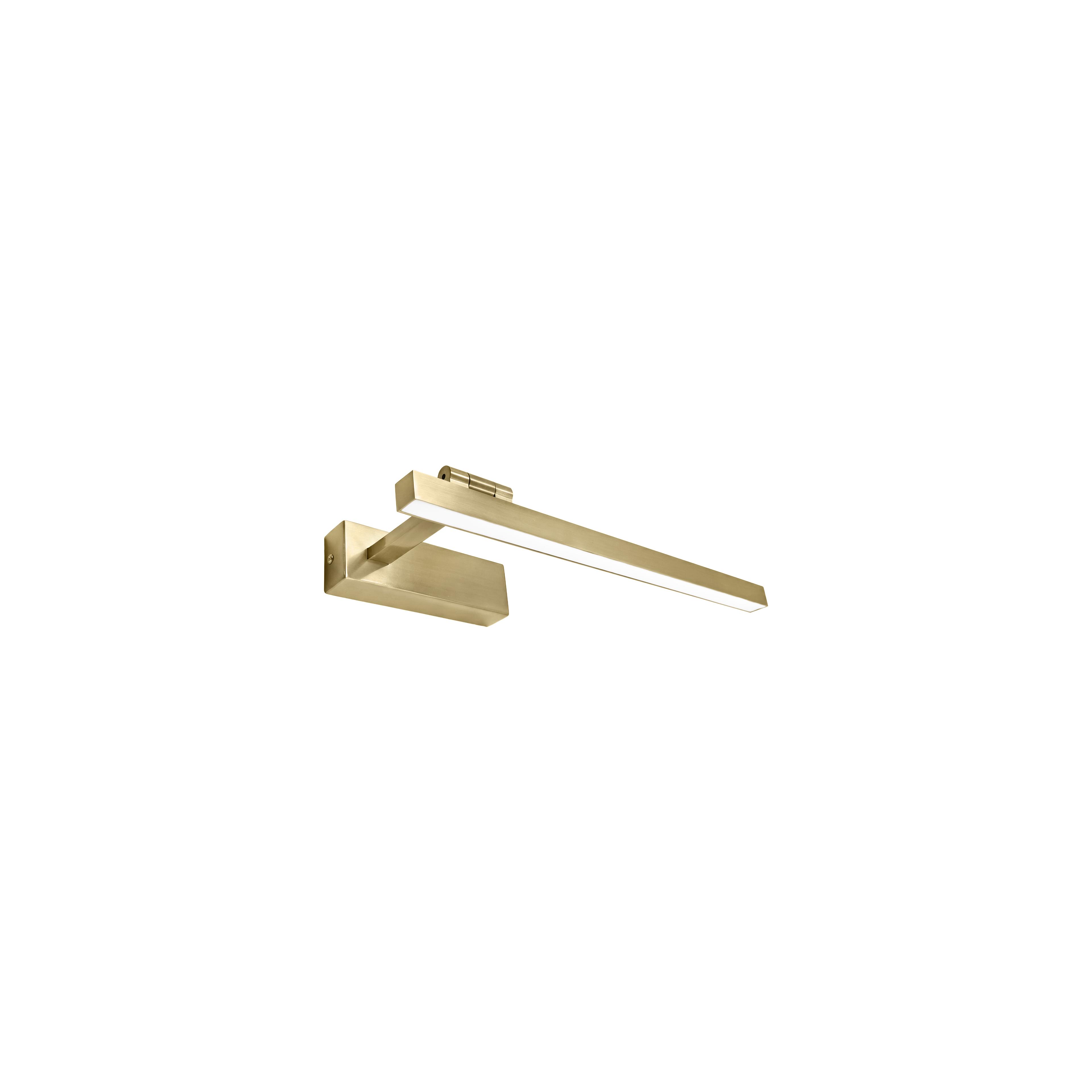 Bad LED-Wandleuchte SWE031-1W 40cm Brush Gold