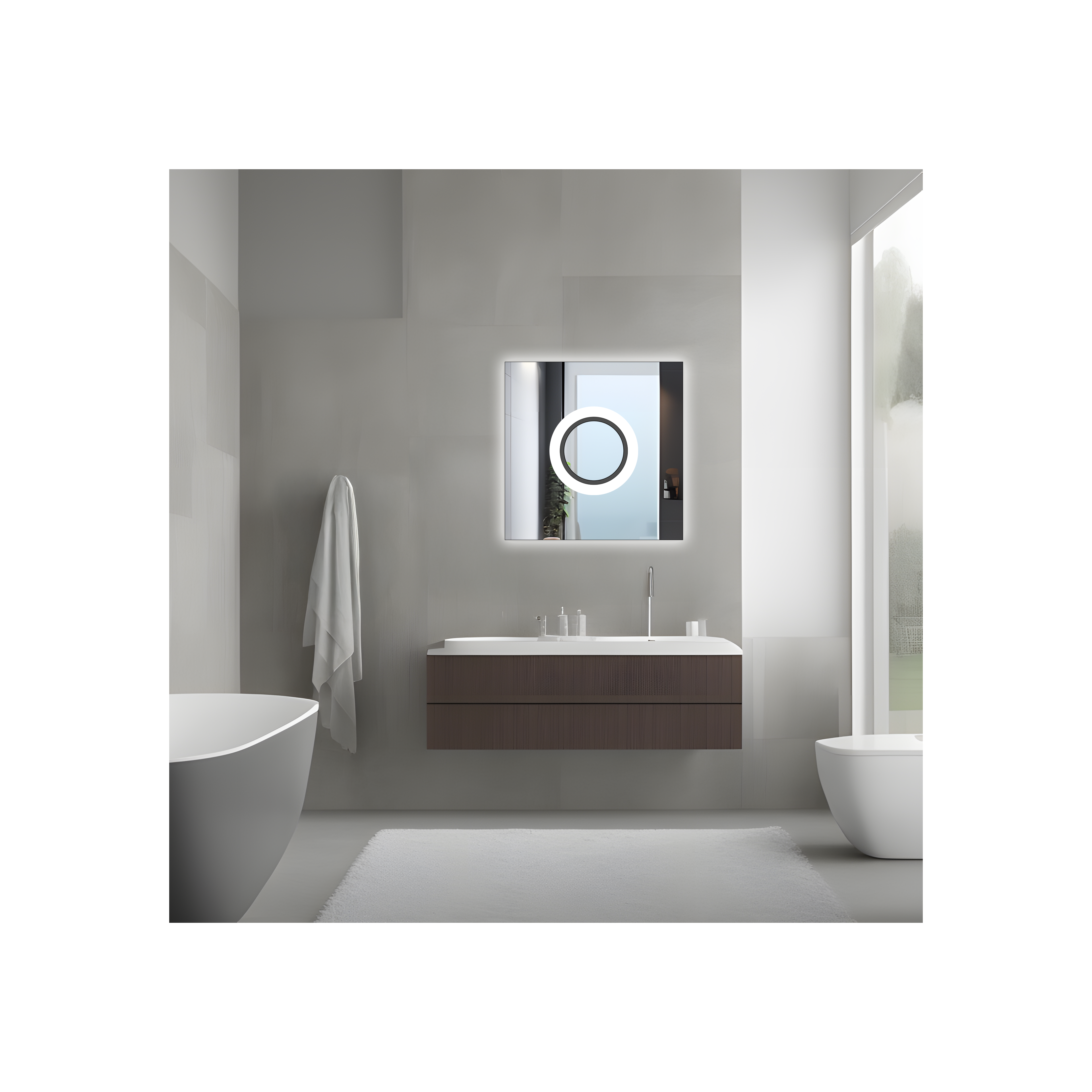 Mirror LED 60x60 YH-BL-12