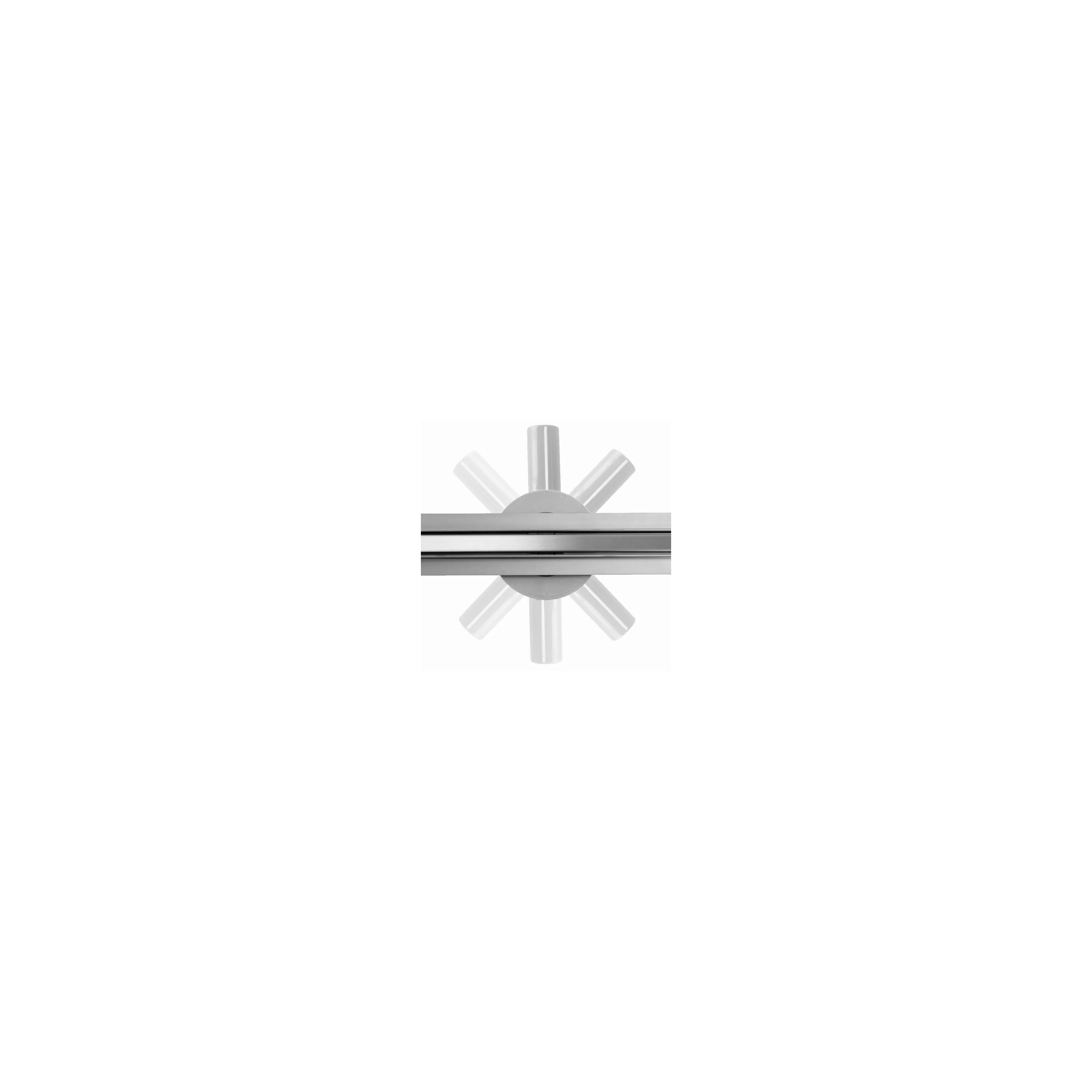 Duschrinne Rea Neo Slim Pro Nickel Brush INOX 90