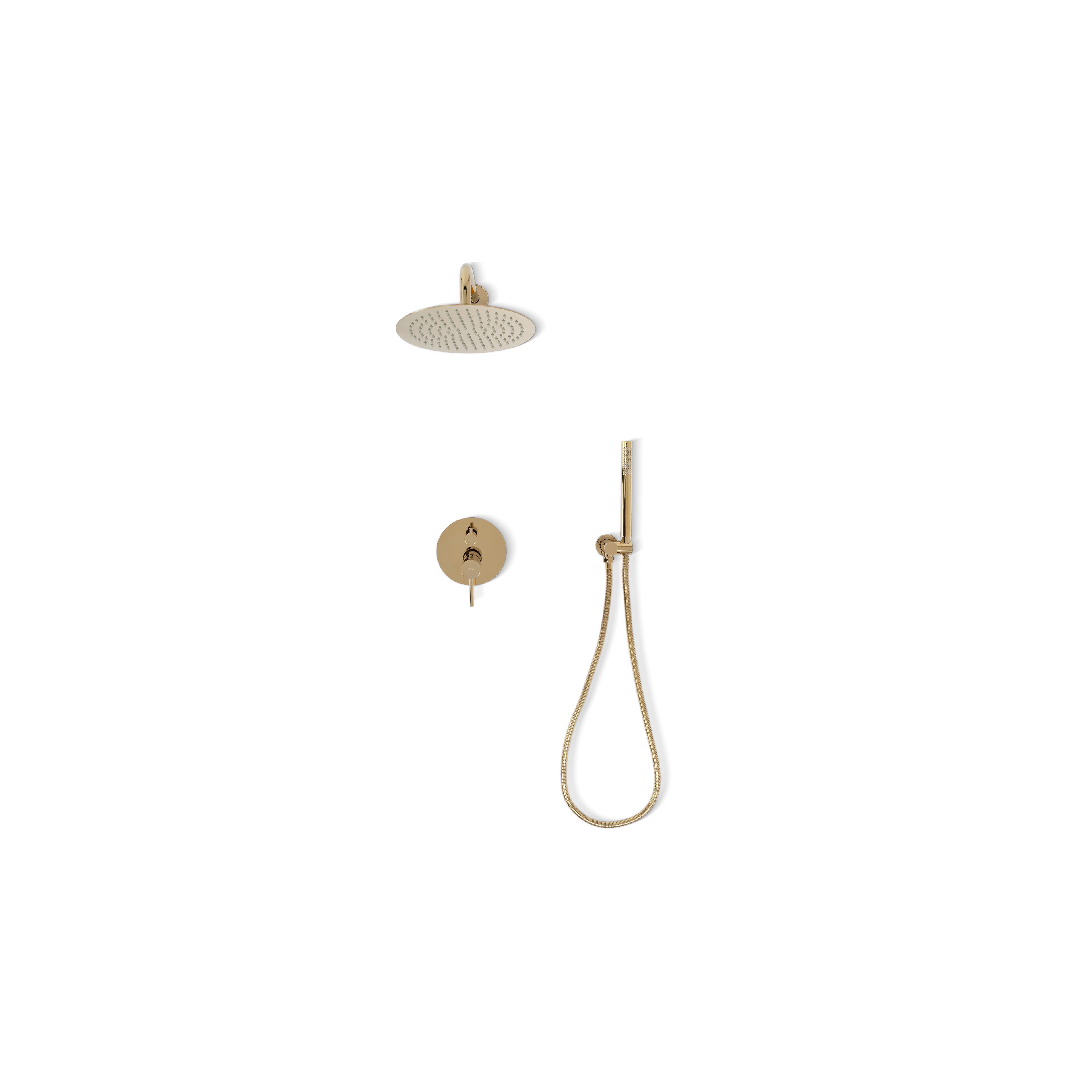 ДУШ СИСТЕМА за вграждане Rea Lungo L. Gold + BOX