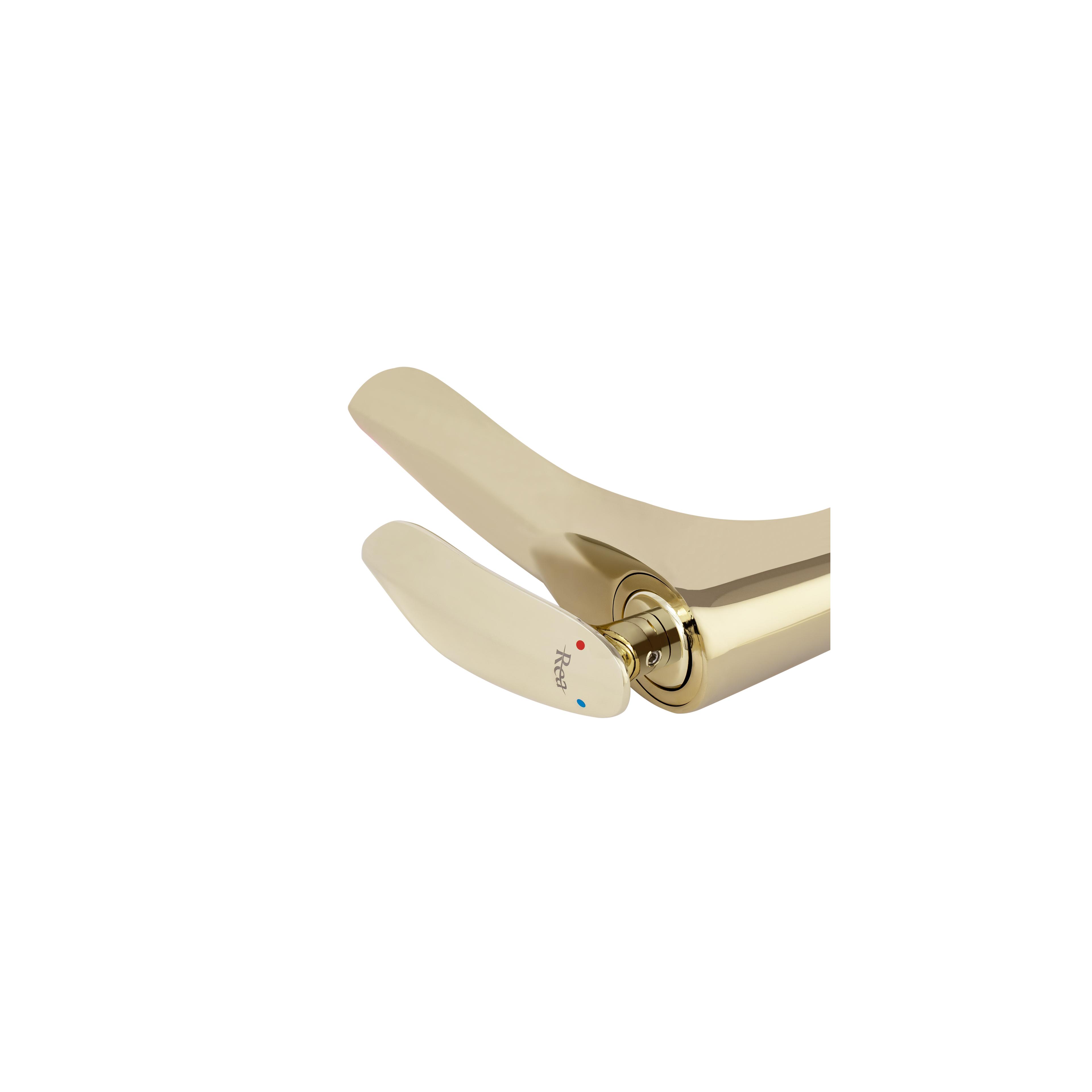 Waschbeckenarmatur Rea Orbit Gold Low
