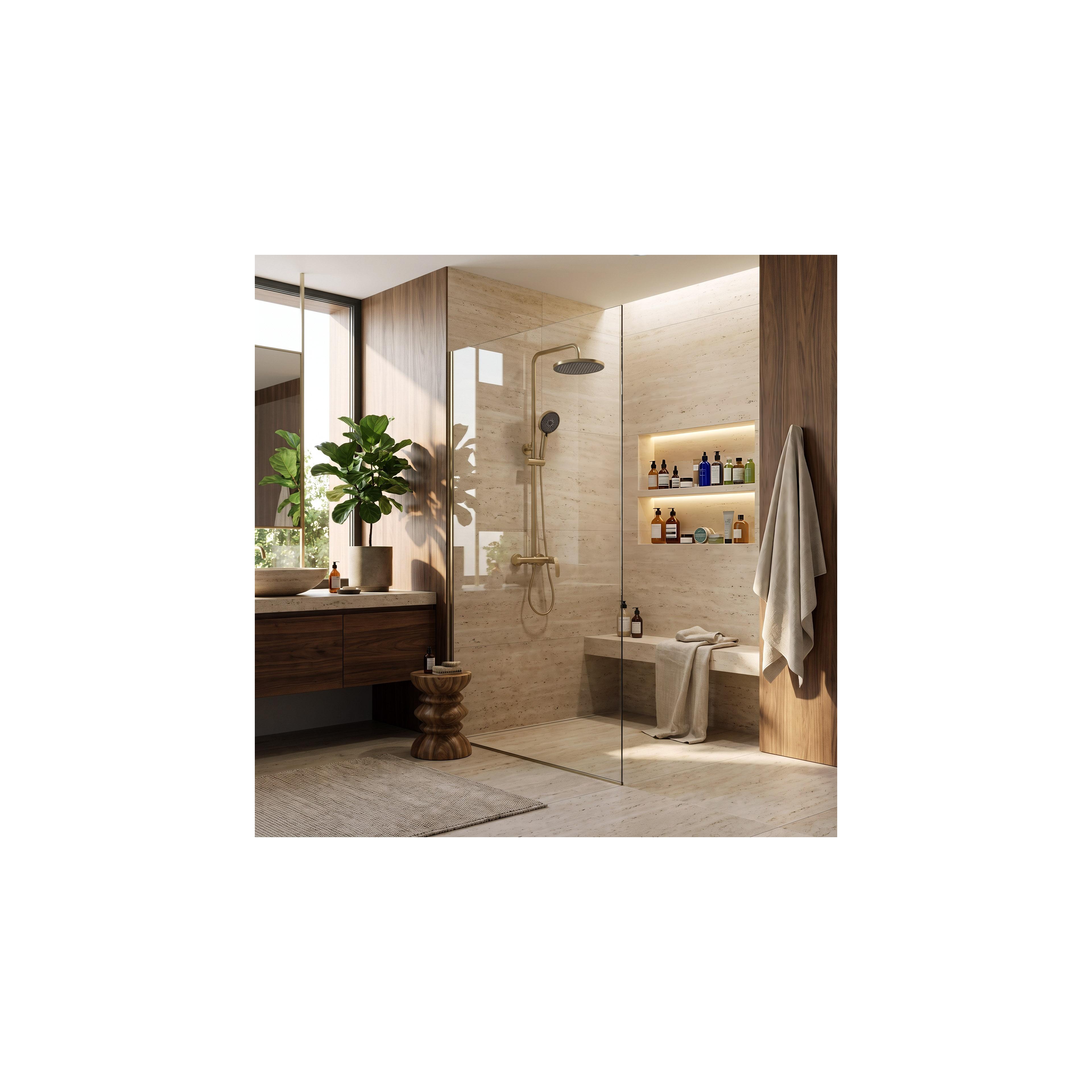 Komplet za prhanje PREMIUM Rea Como M2 Brush Gold