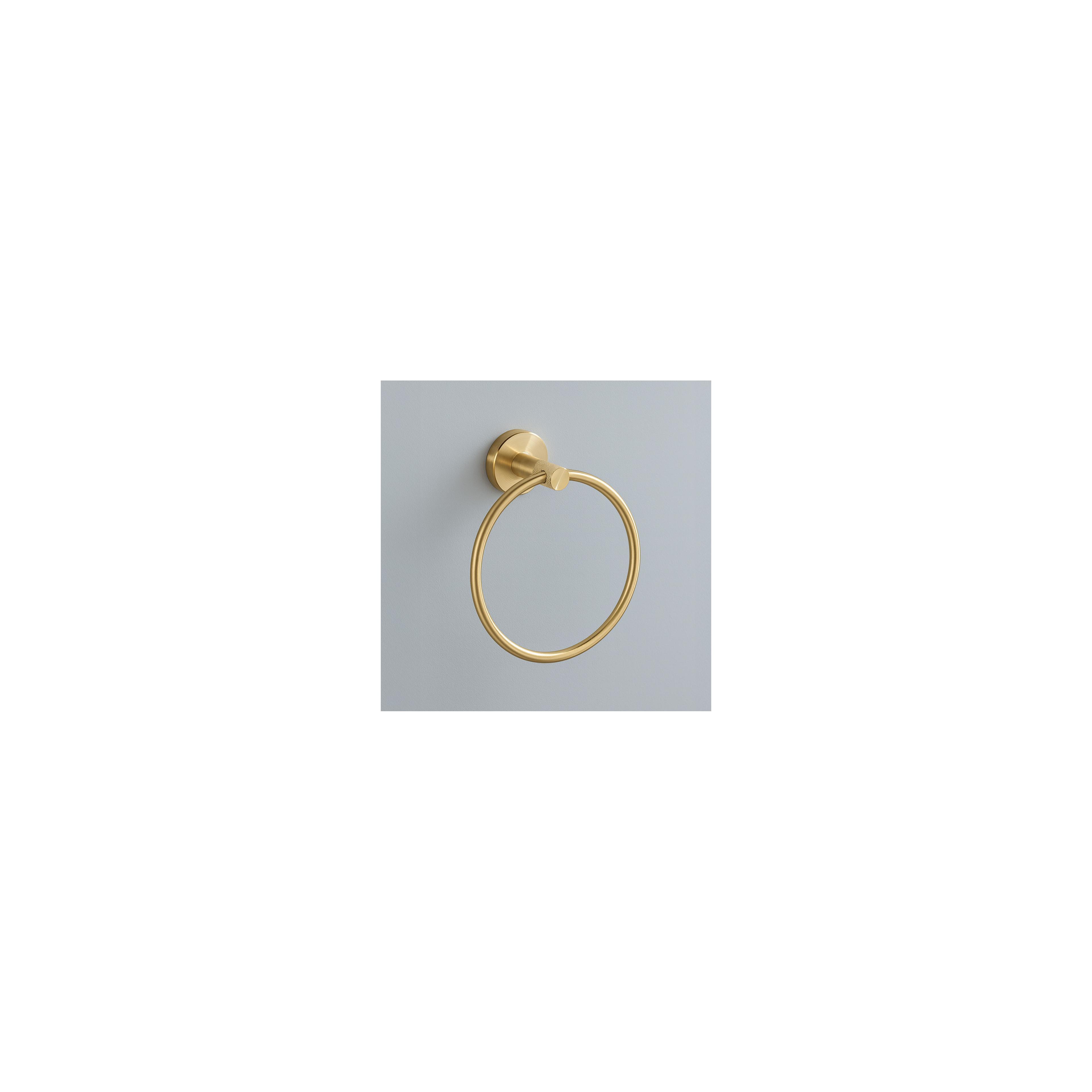 Badrumskrok RING 6610 Modern Borstad Guld
