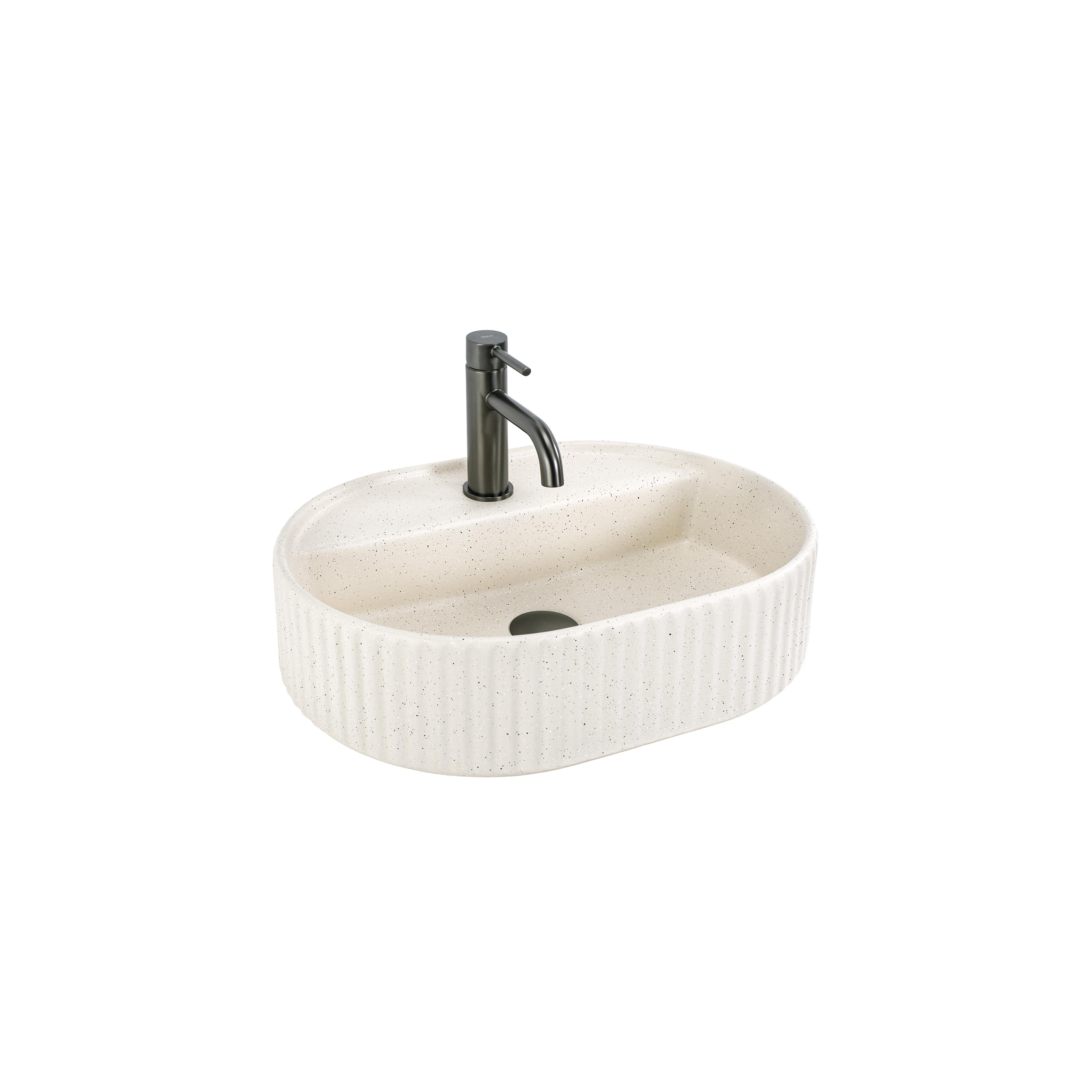 Aufsatzwaschbecken Rea Marcela 50 Vanilla