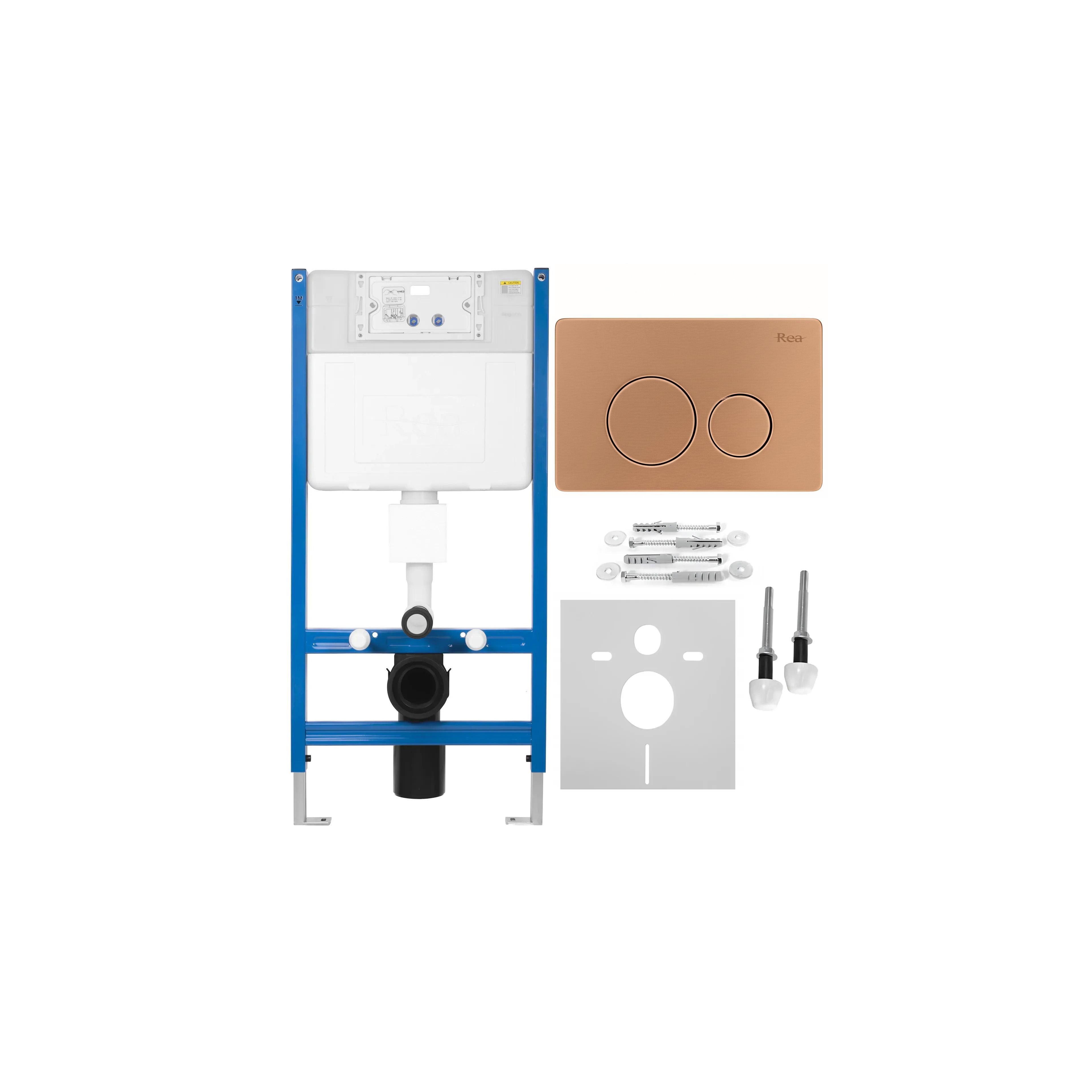 Vorwandelement für WC K011A-Q Rea I Brush Copper