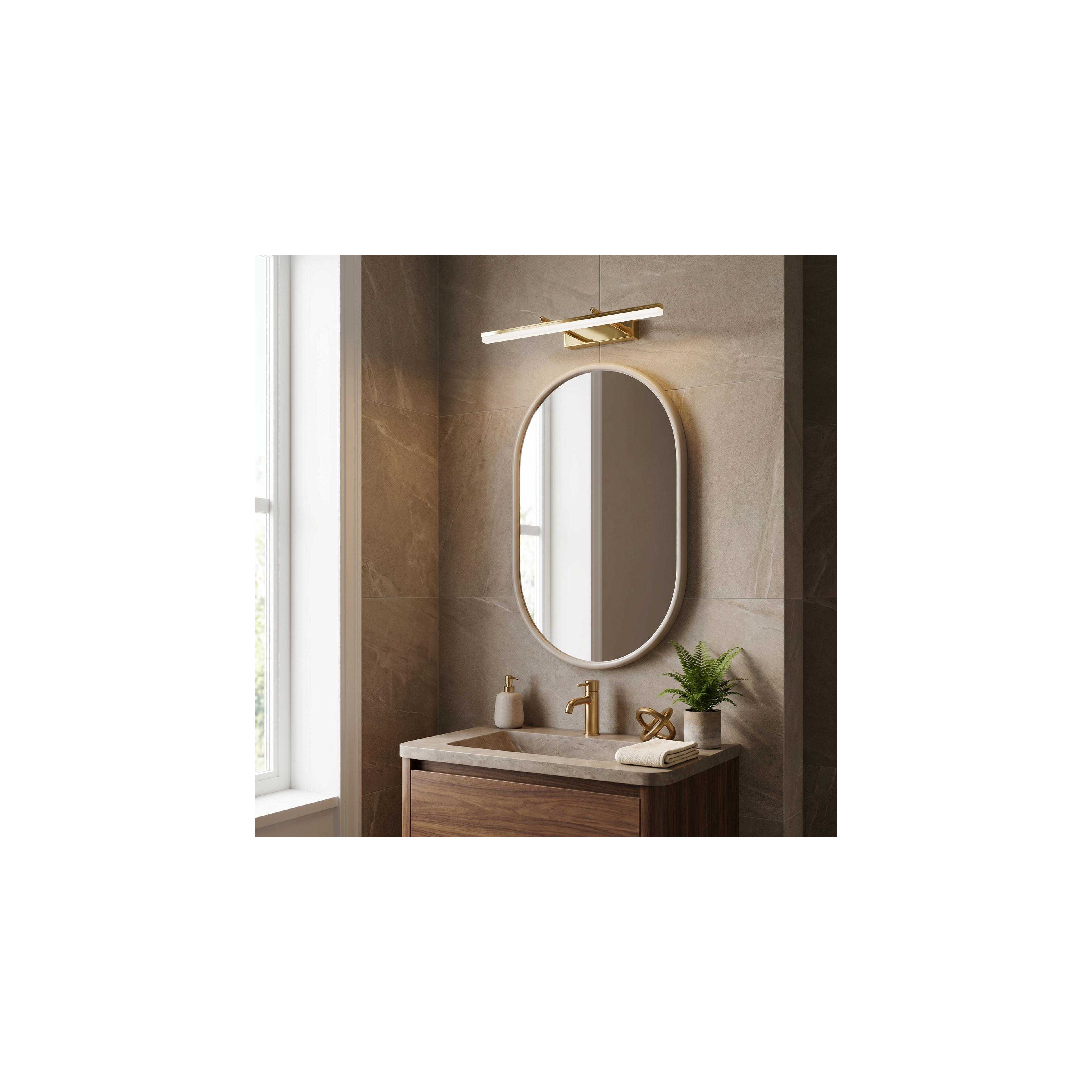 Bad LED-Wandleuchte APP1873-1W 60cm GOLD
