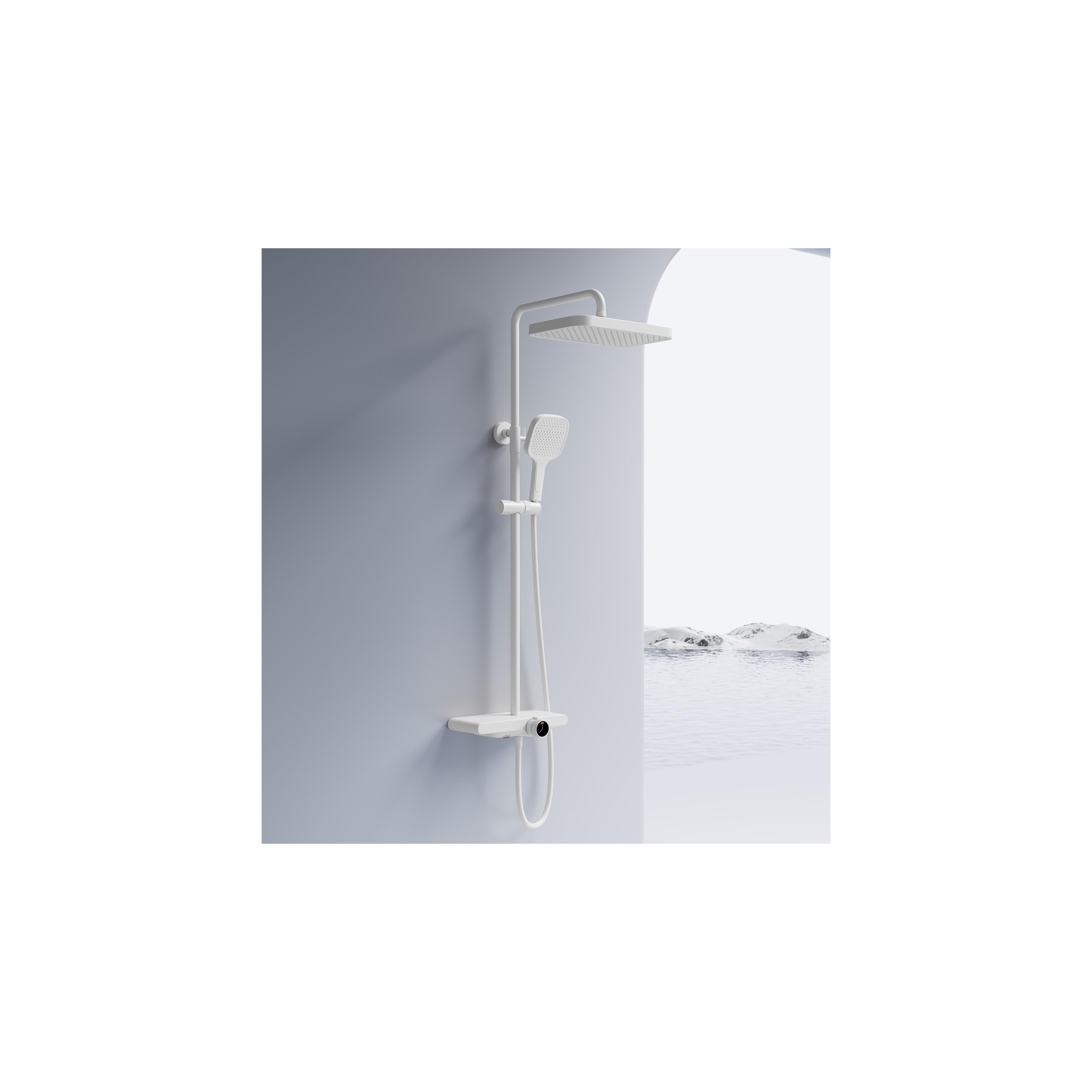 Shower set REA Bari White