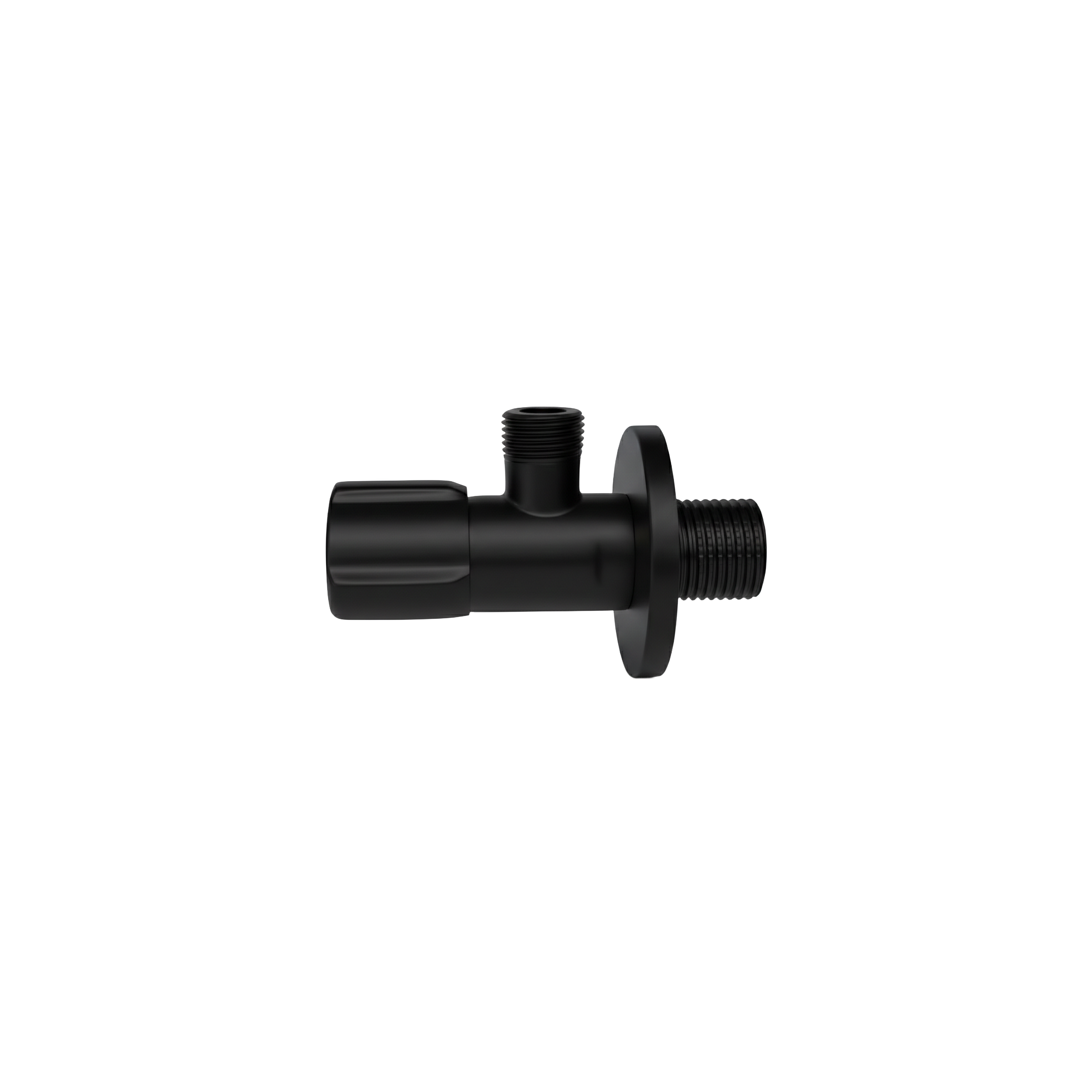 Kotnični ventil 02  1/2" x 3/8" Black