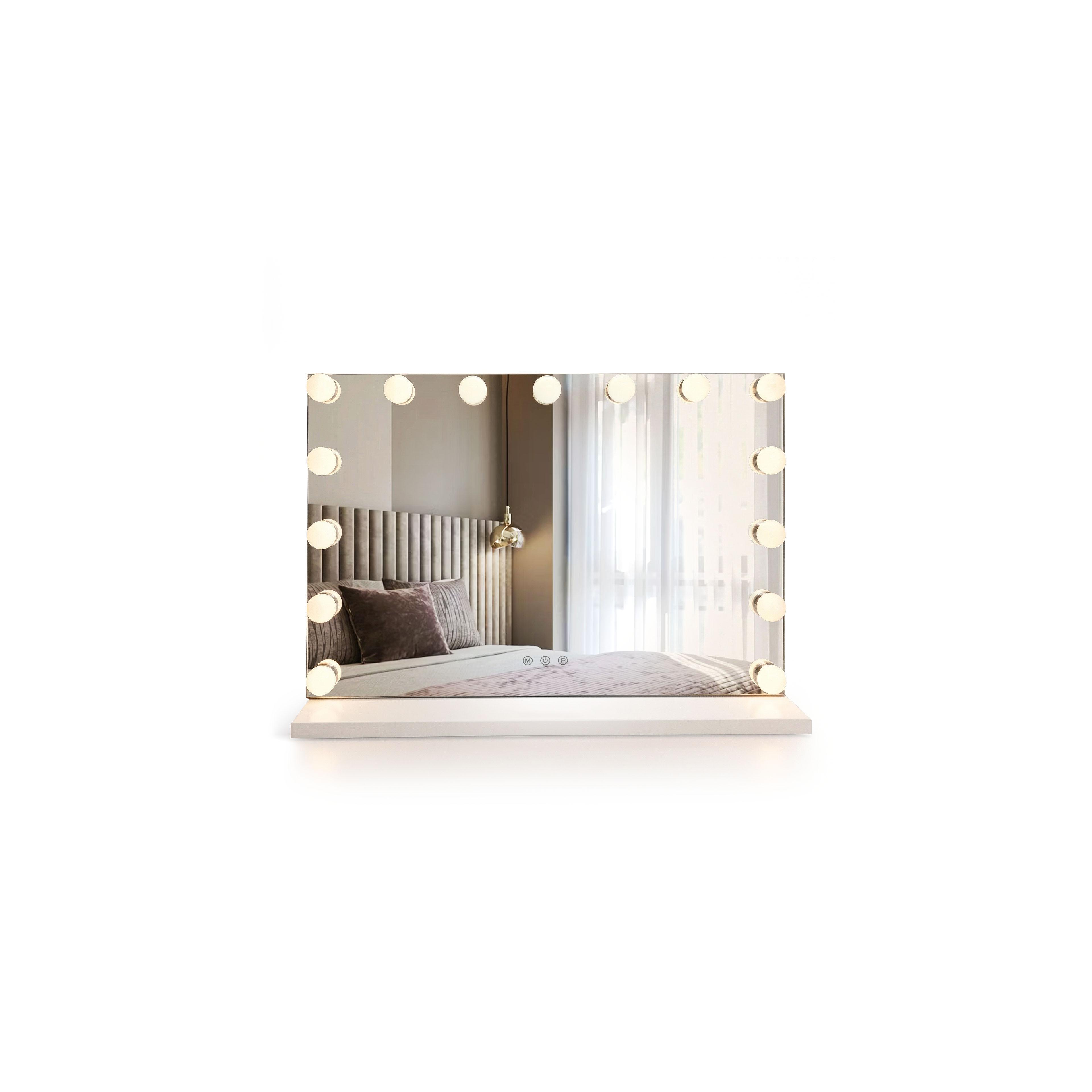 Spiegel LED HOLLYWOOD White