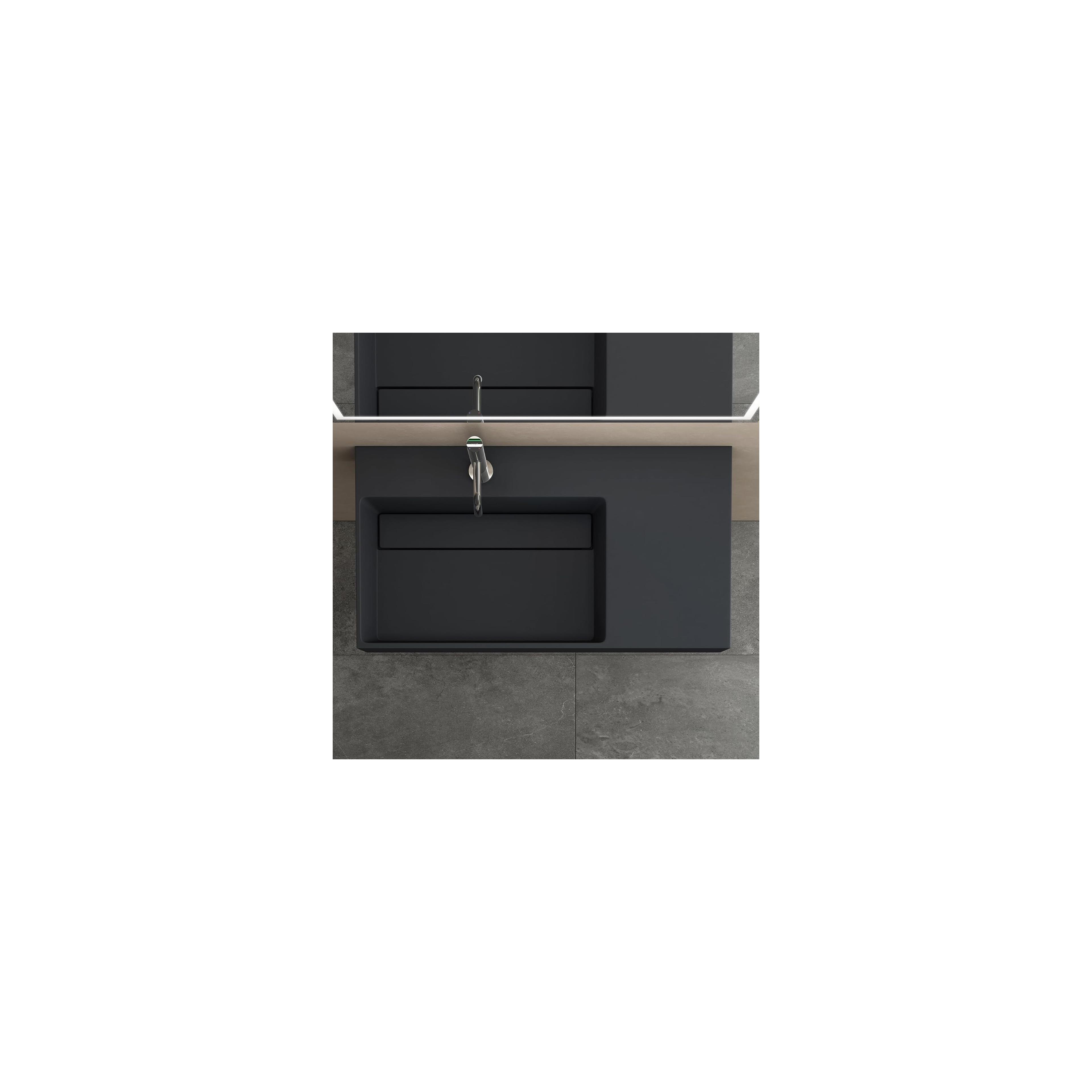 Waschbecken Konglomerat  Archi 75 CM Grey MATT