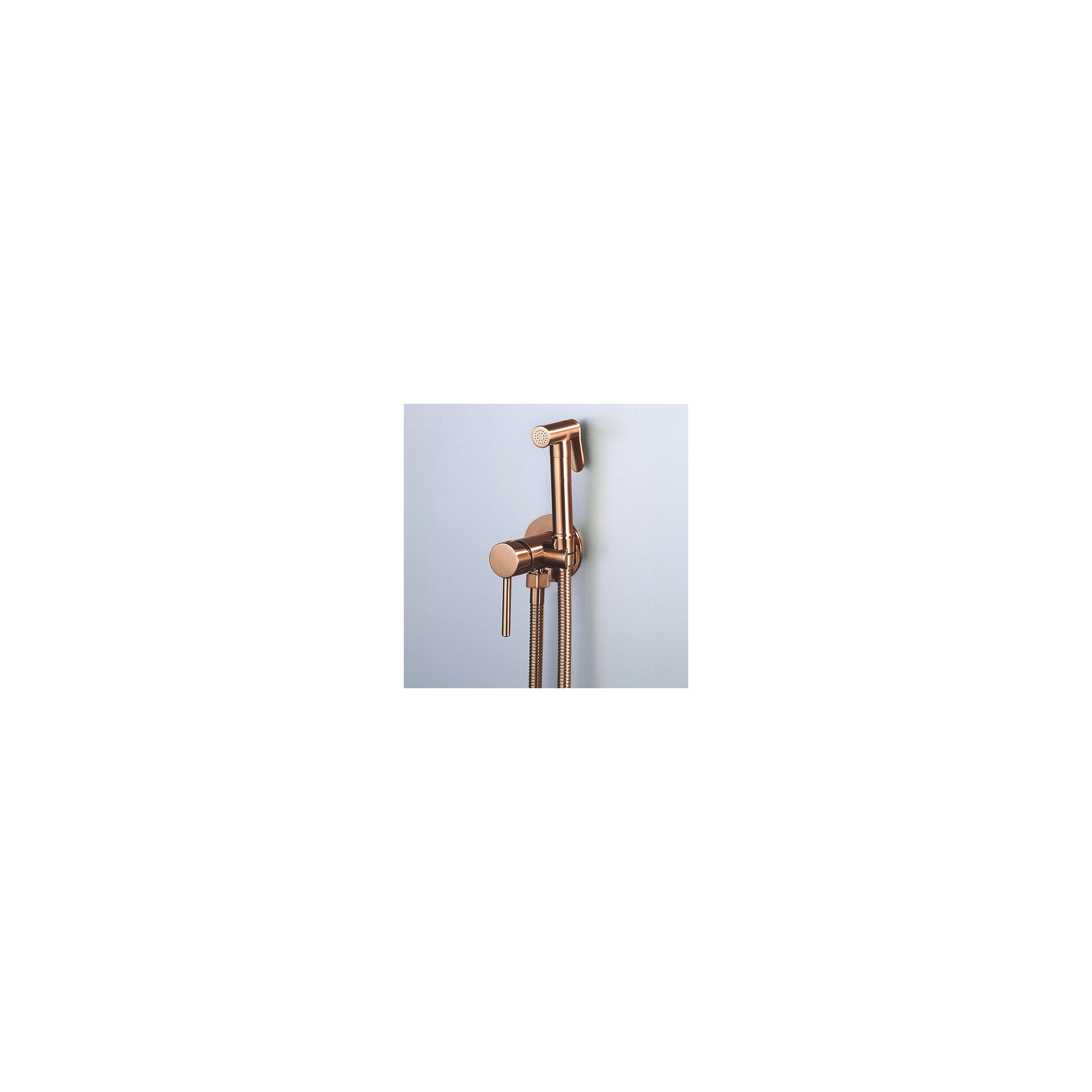 Bidetarmatur  Lungo Loop Copper Brush
