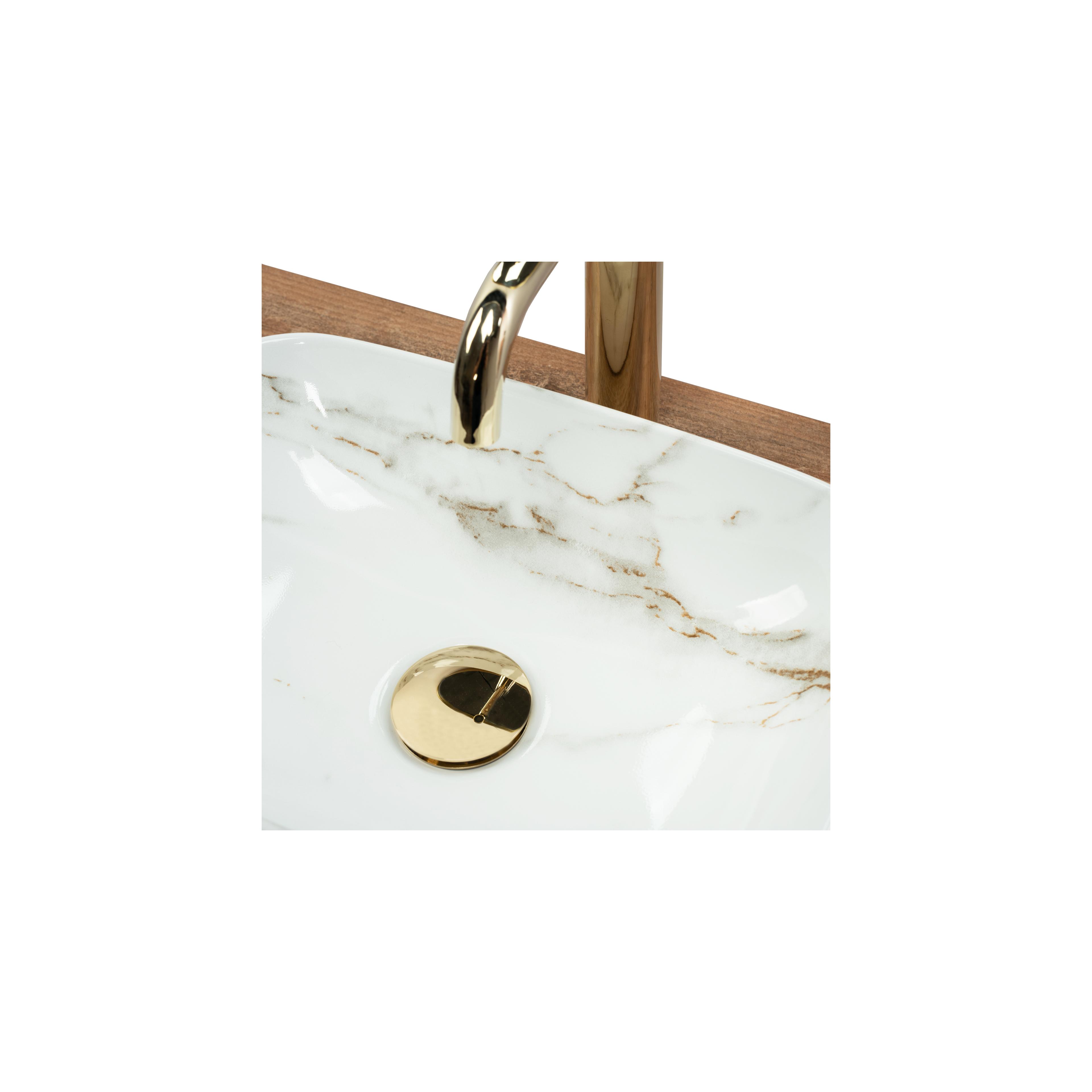 Aufsatzwaschbecken REA Belinda Mini Shiny Aiax