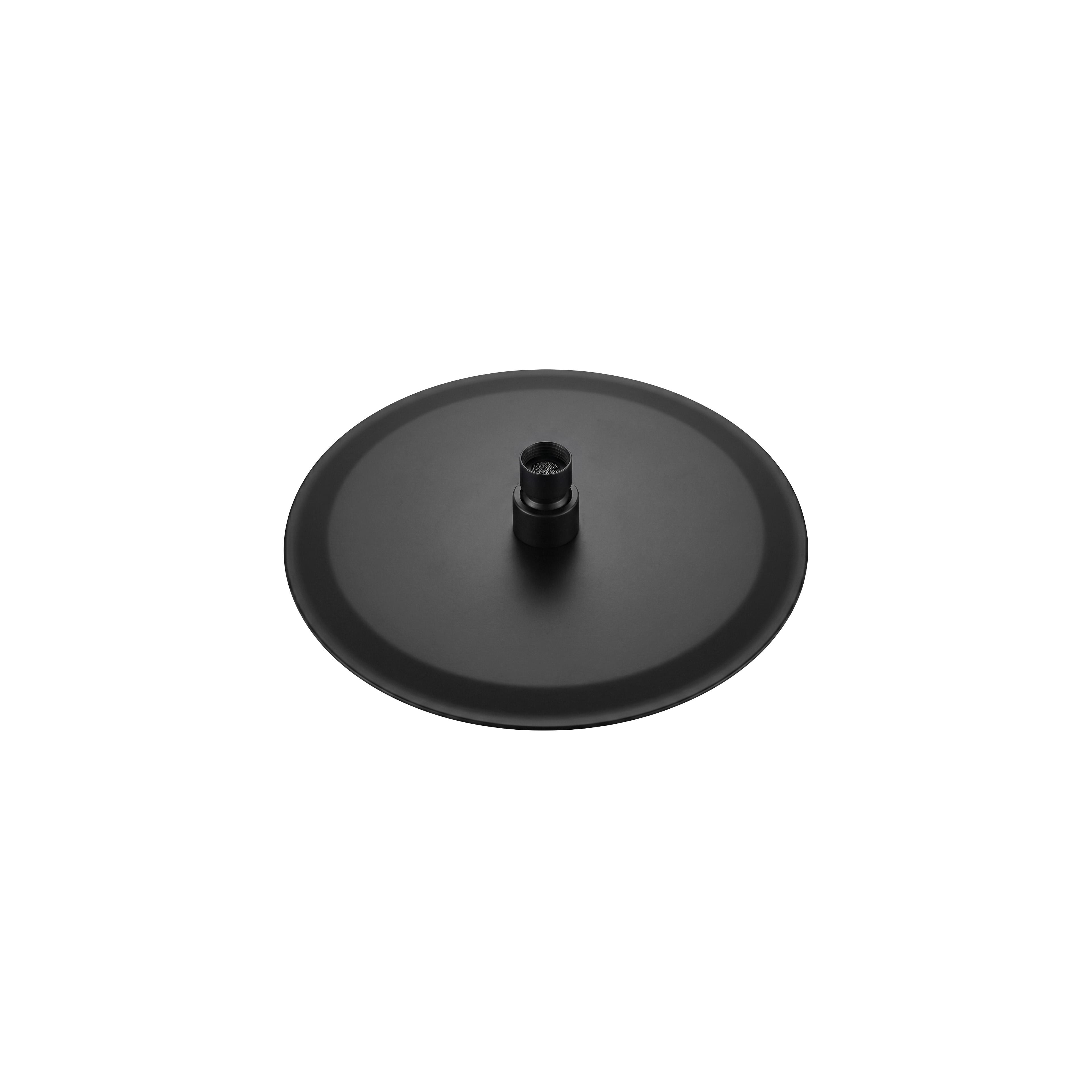 Кръгла душ глава REA JS-P014B 25cm Black