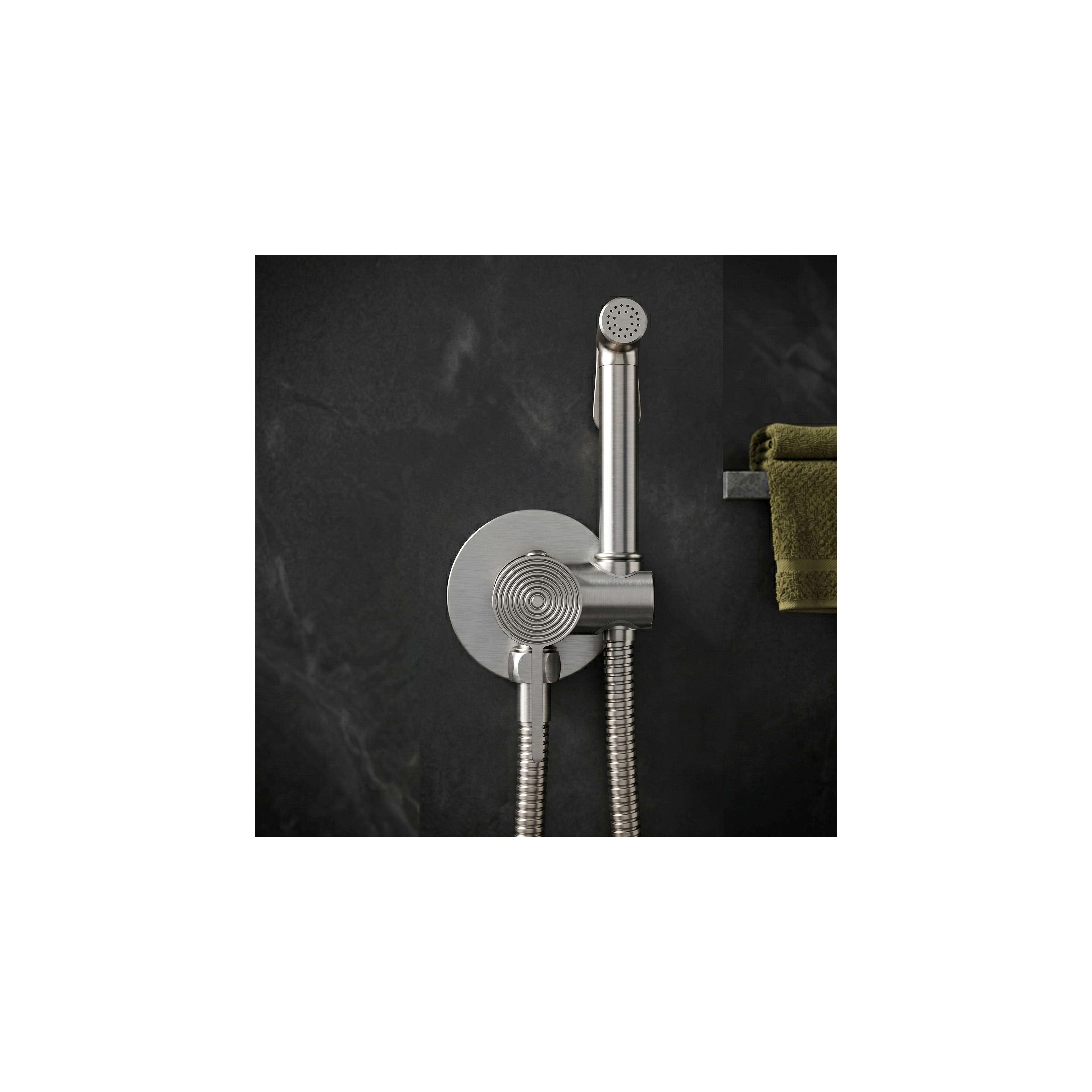 Bidetarmatur Rea Foster Brush Nickel