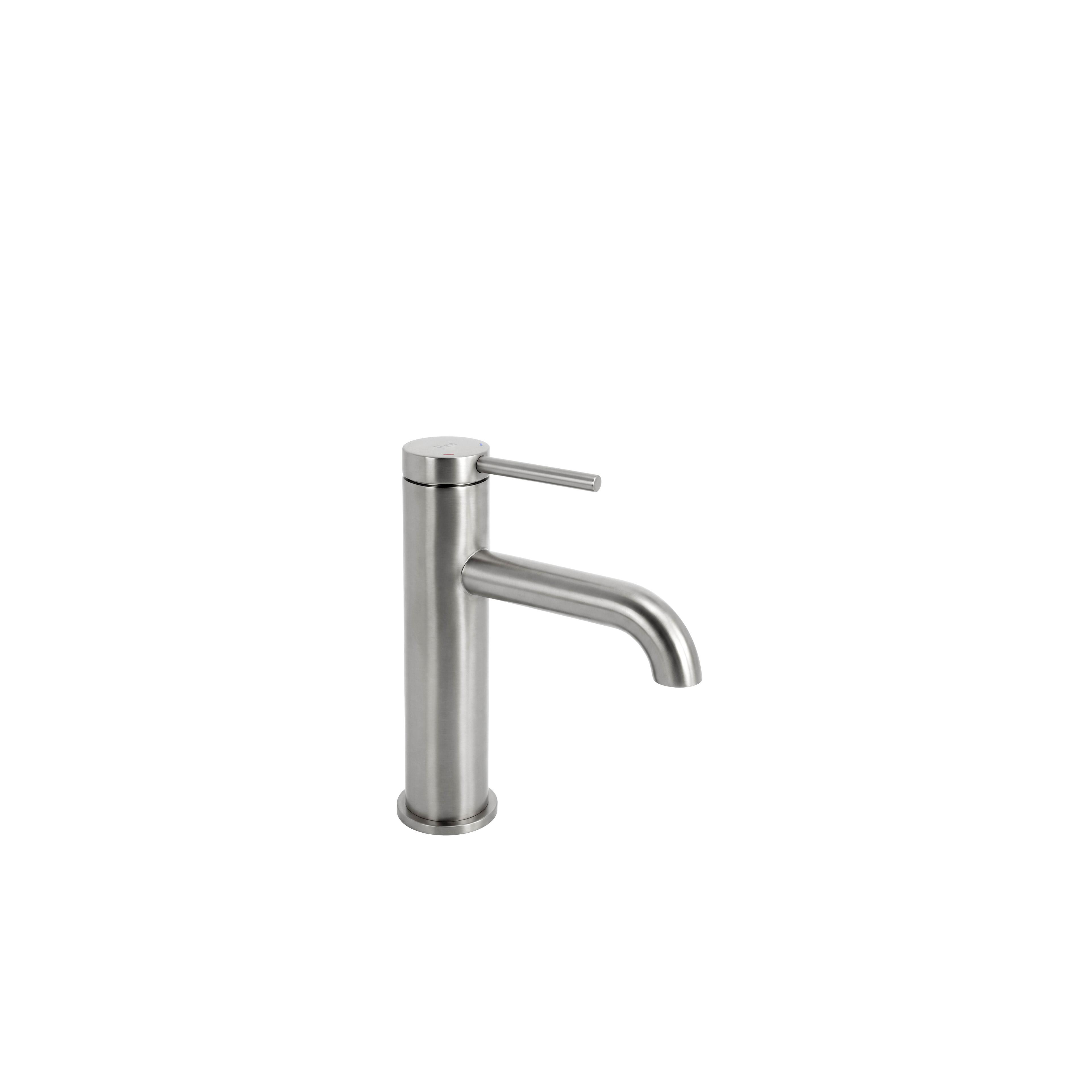 Waschbeckenarmatur Rea Spot Brush Nickel Low