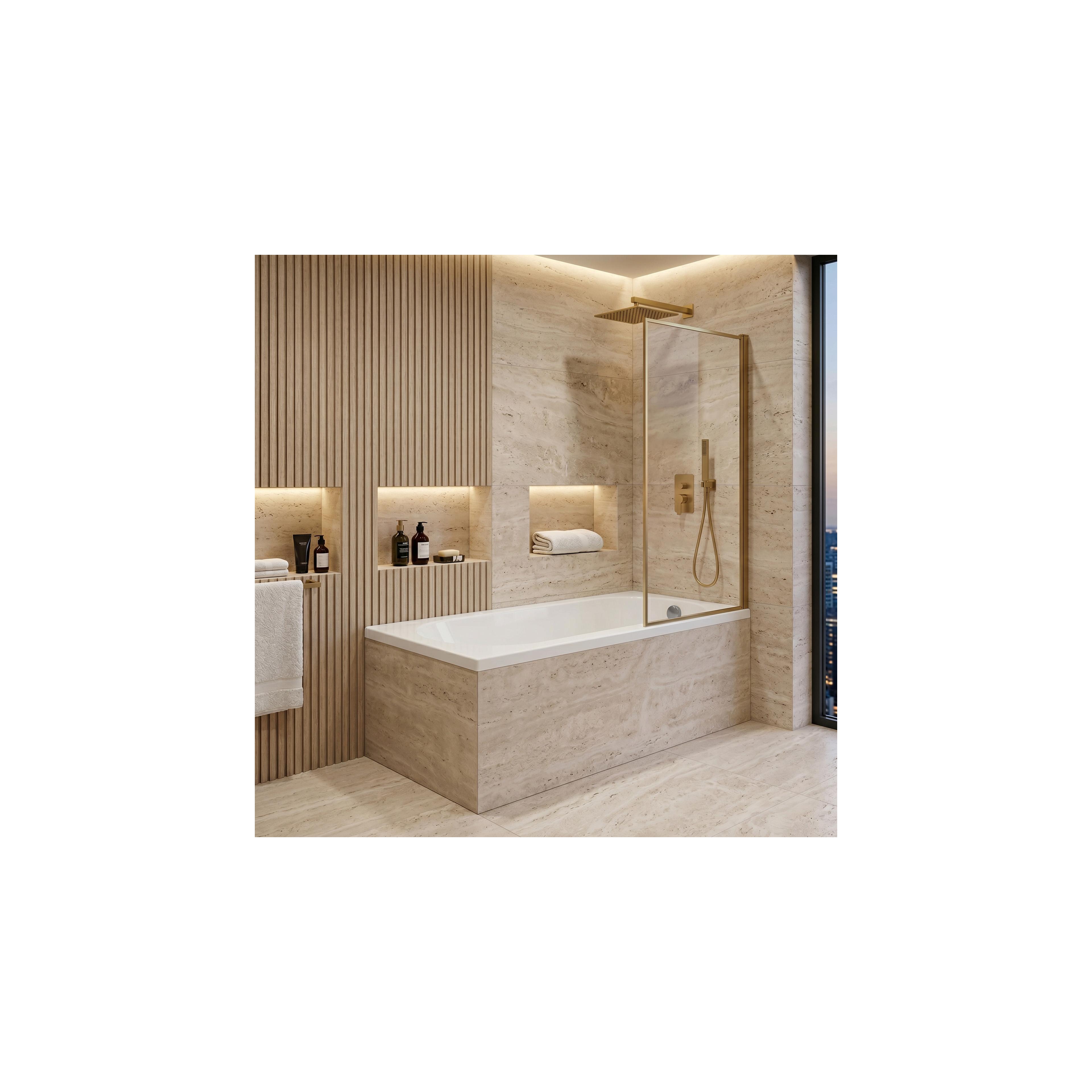 Acryl-Einbaubadewanne Rea Gloria 140
