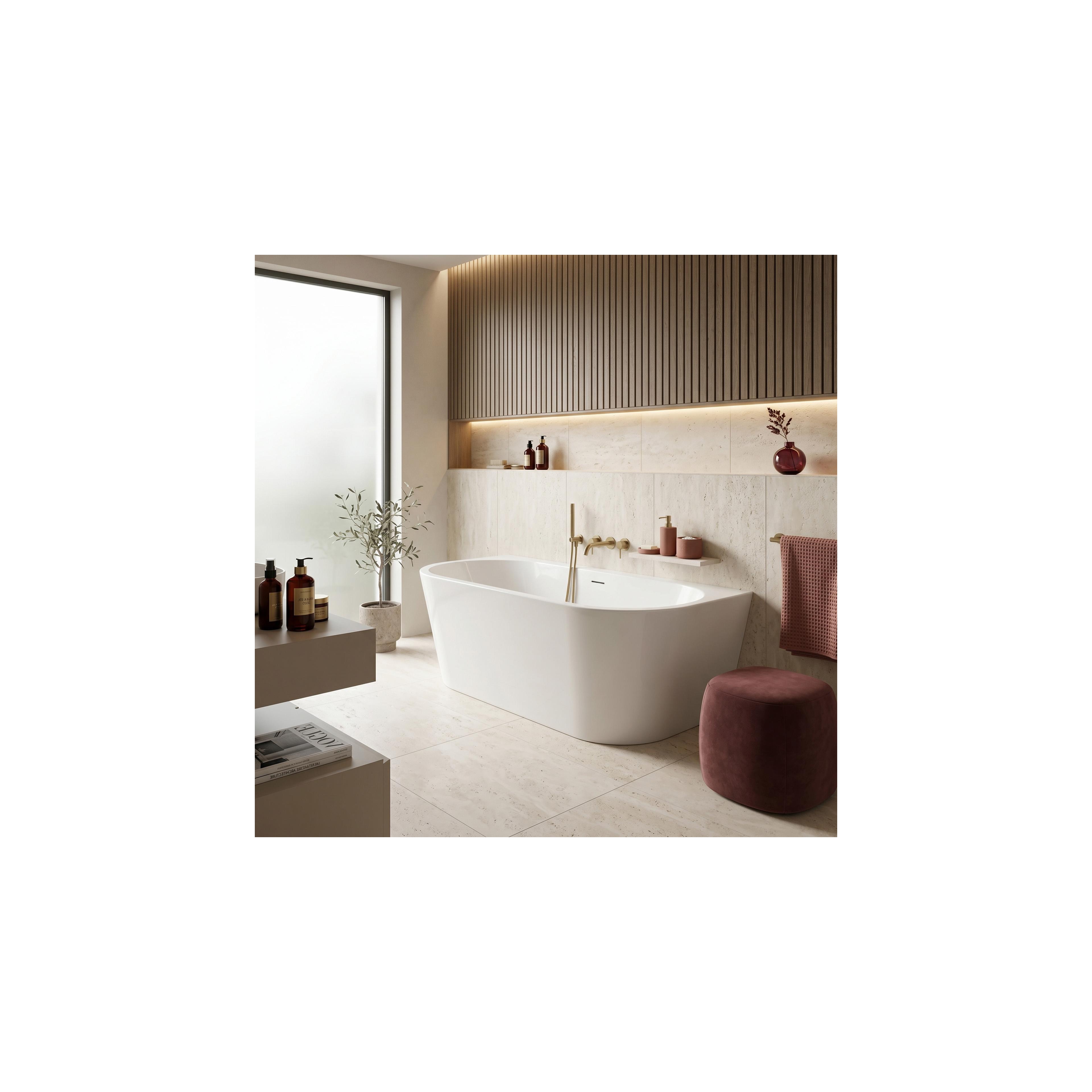 Acryl Wandmontage Badewanne CAPRI 170 cm