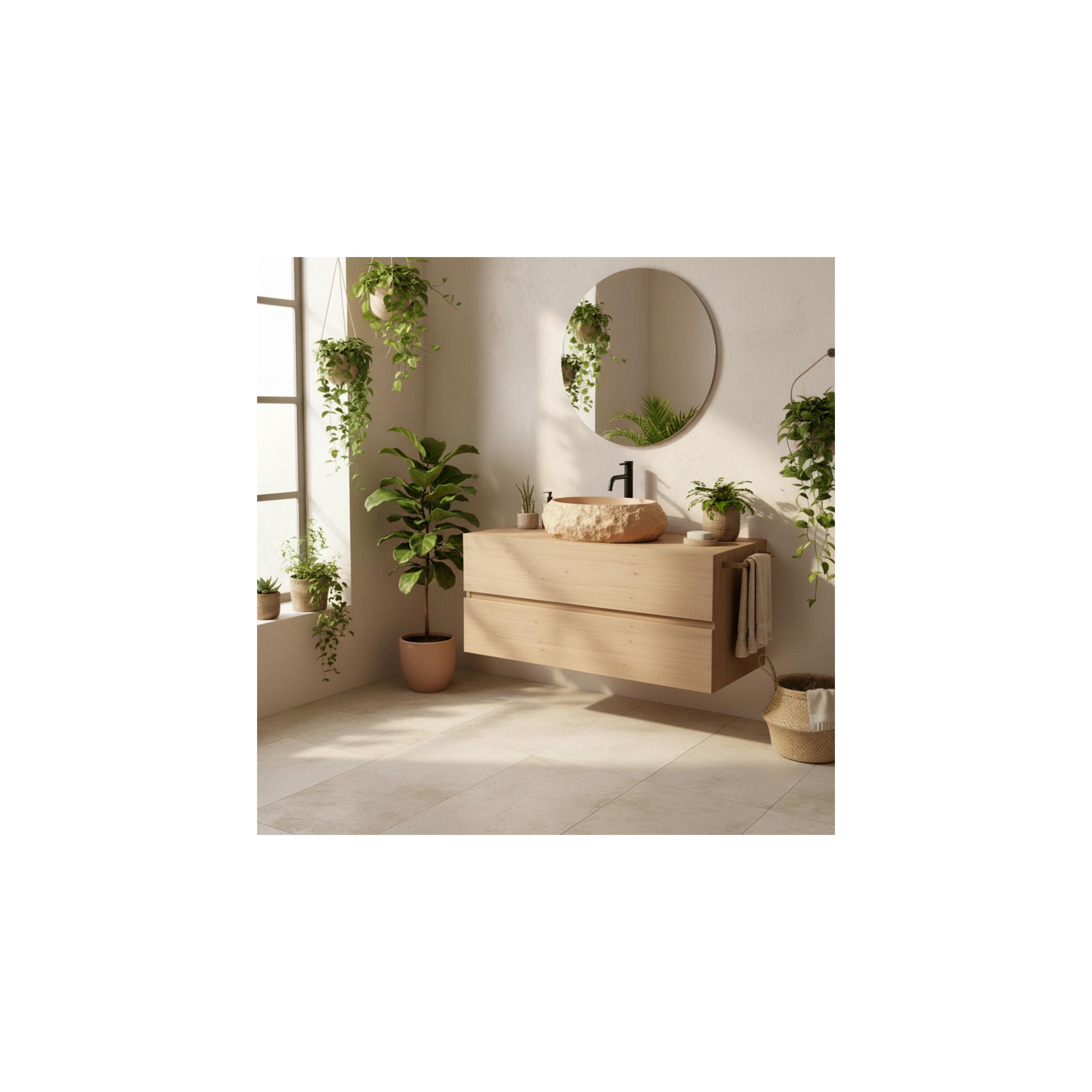 Aufsatzwaschbecken Rea Mika Light Terracotta