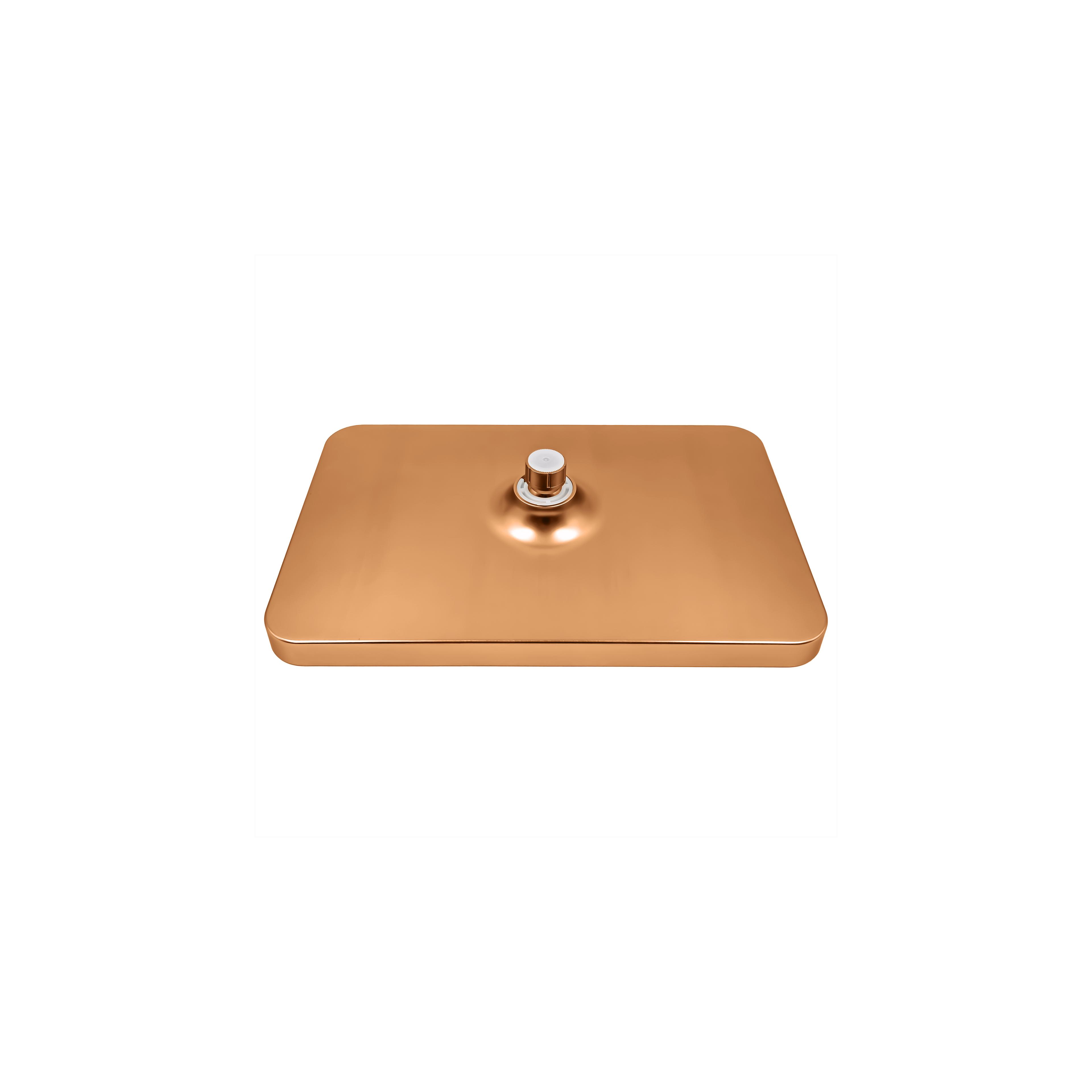 Правоъгълна душ пита REA JS-032 Brushed Copper