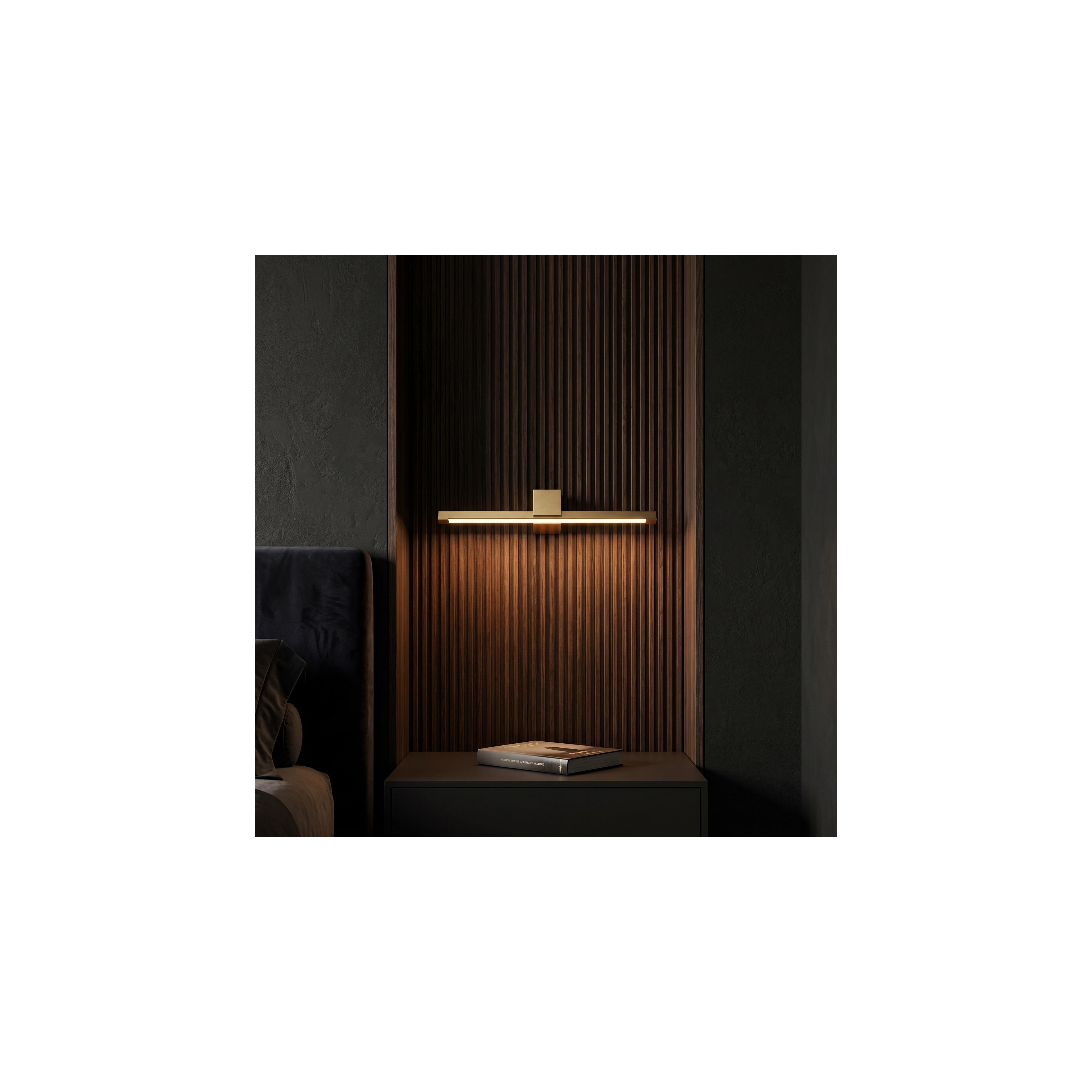 LED аплик за баня SWE047-1W 60cm GOLD BRUSH