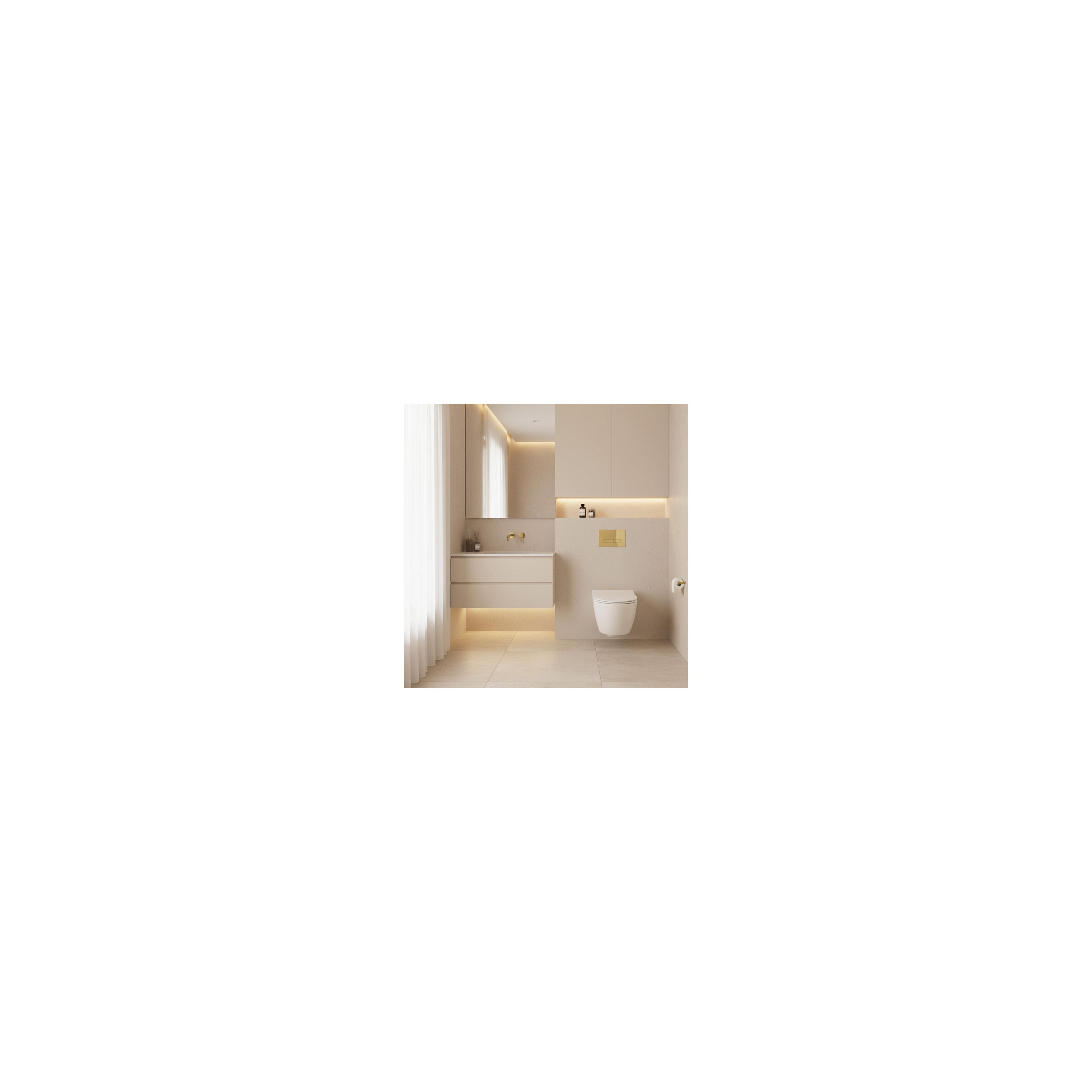 Toilet Flush Button WC Rea HD K011A-Q and Slim 024N Gold