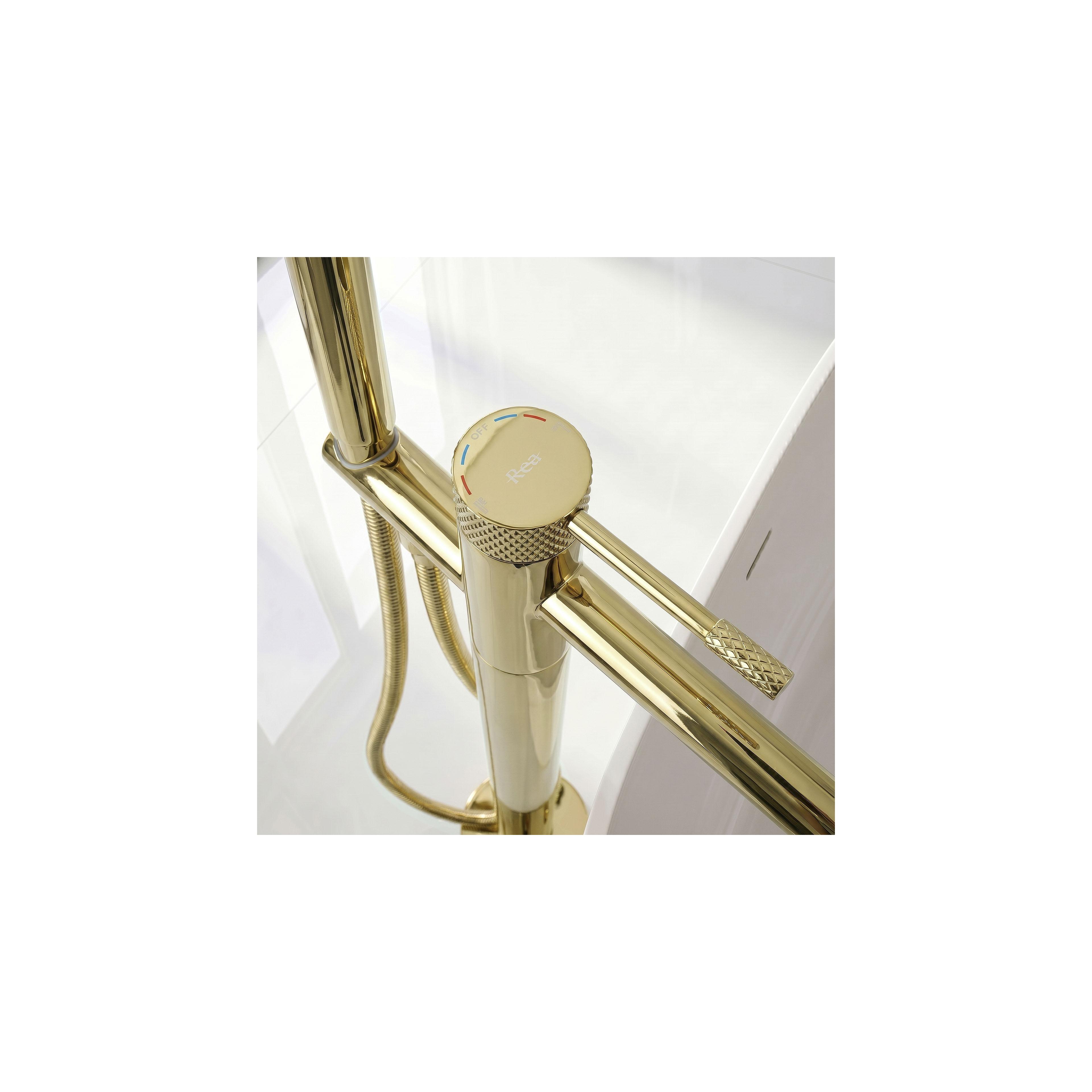 Free-standing faucet Rea Venti Gold