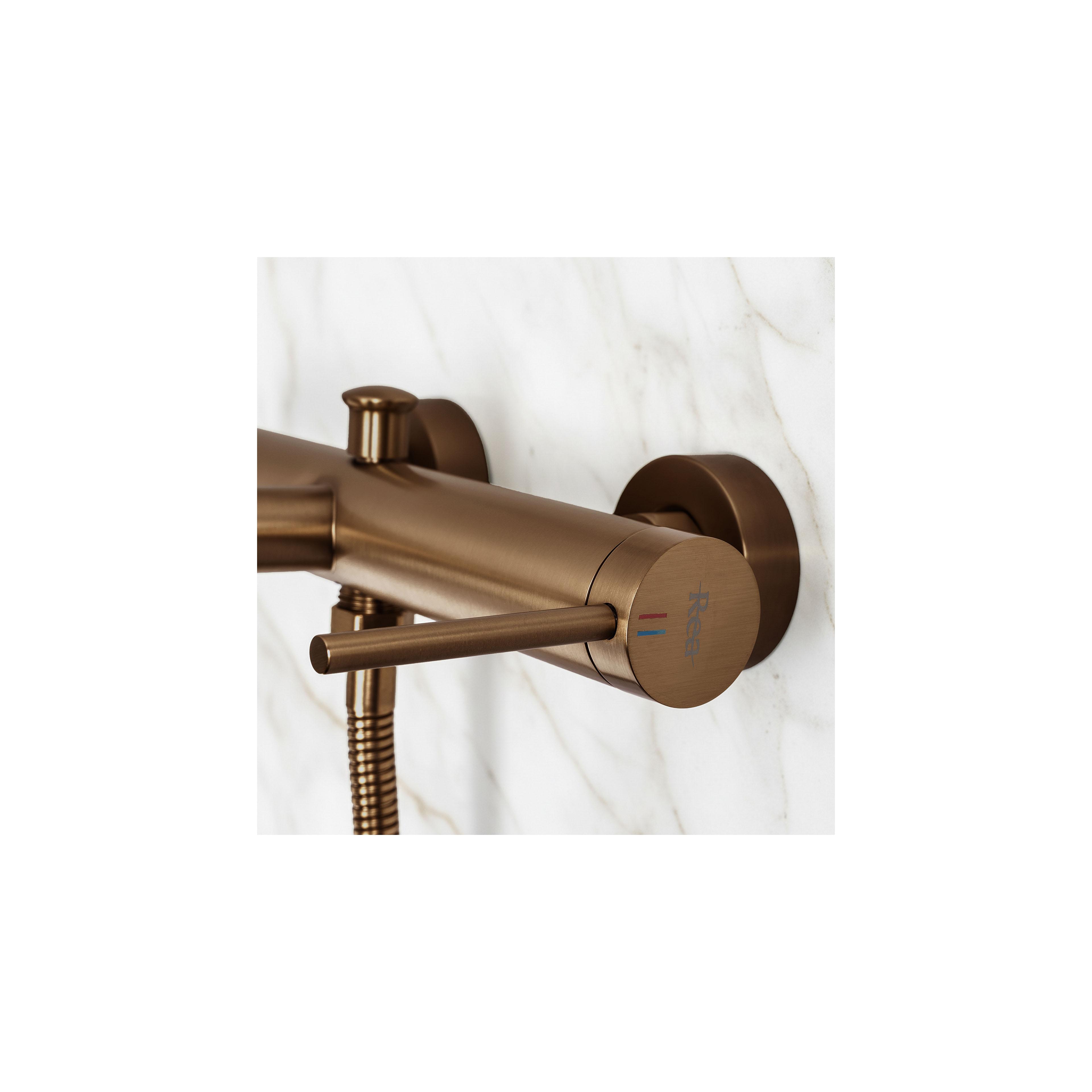 Wannenarmatur Rea Foss Copper Brush