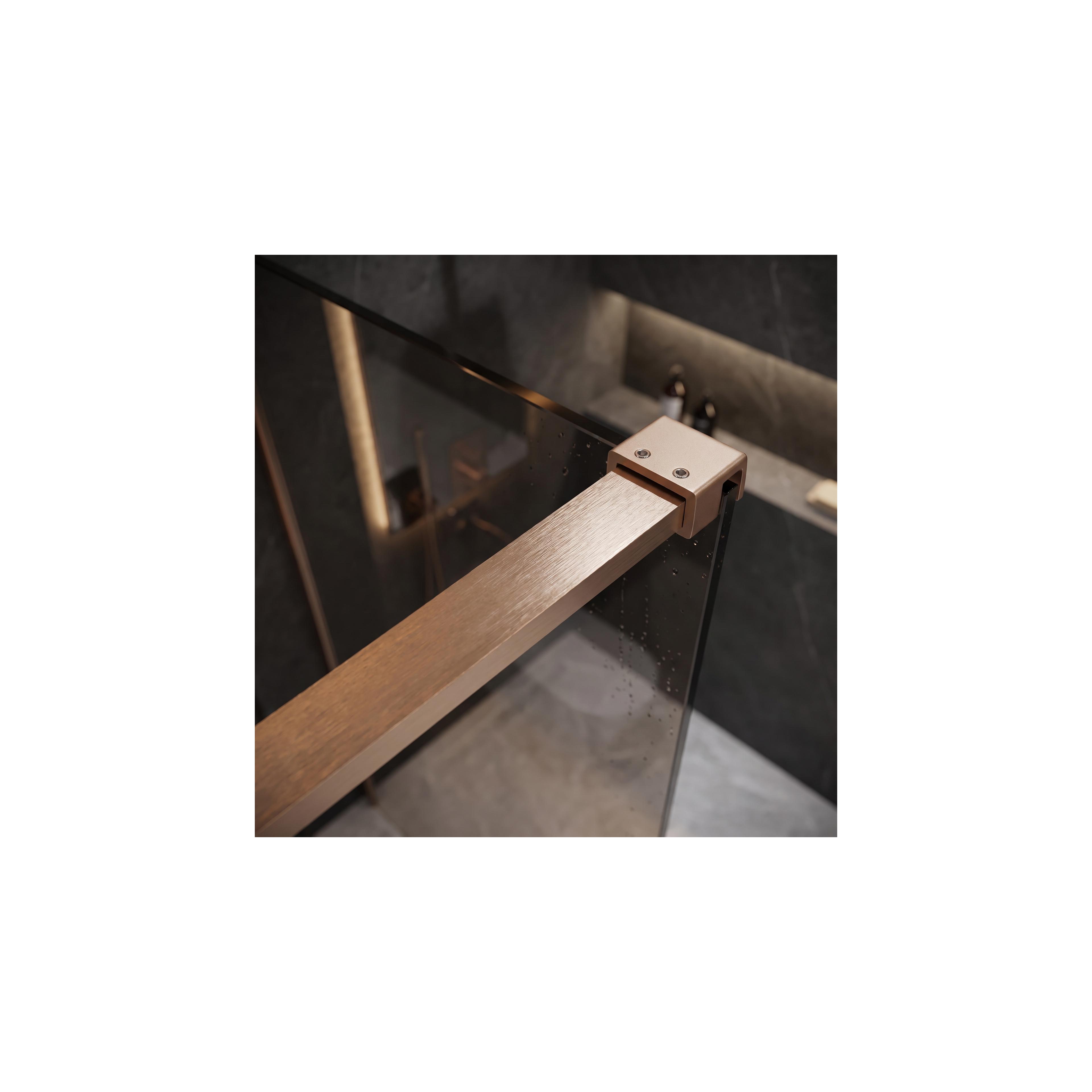 Stabilisierungsstange für Duschwand 150 cm Rea Brush Copper