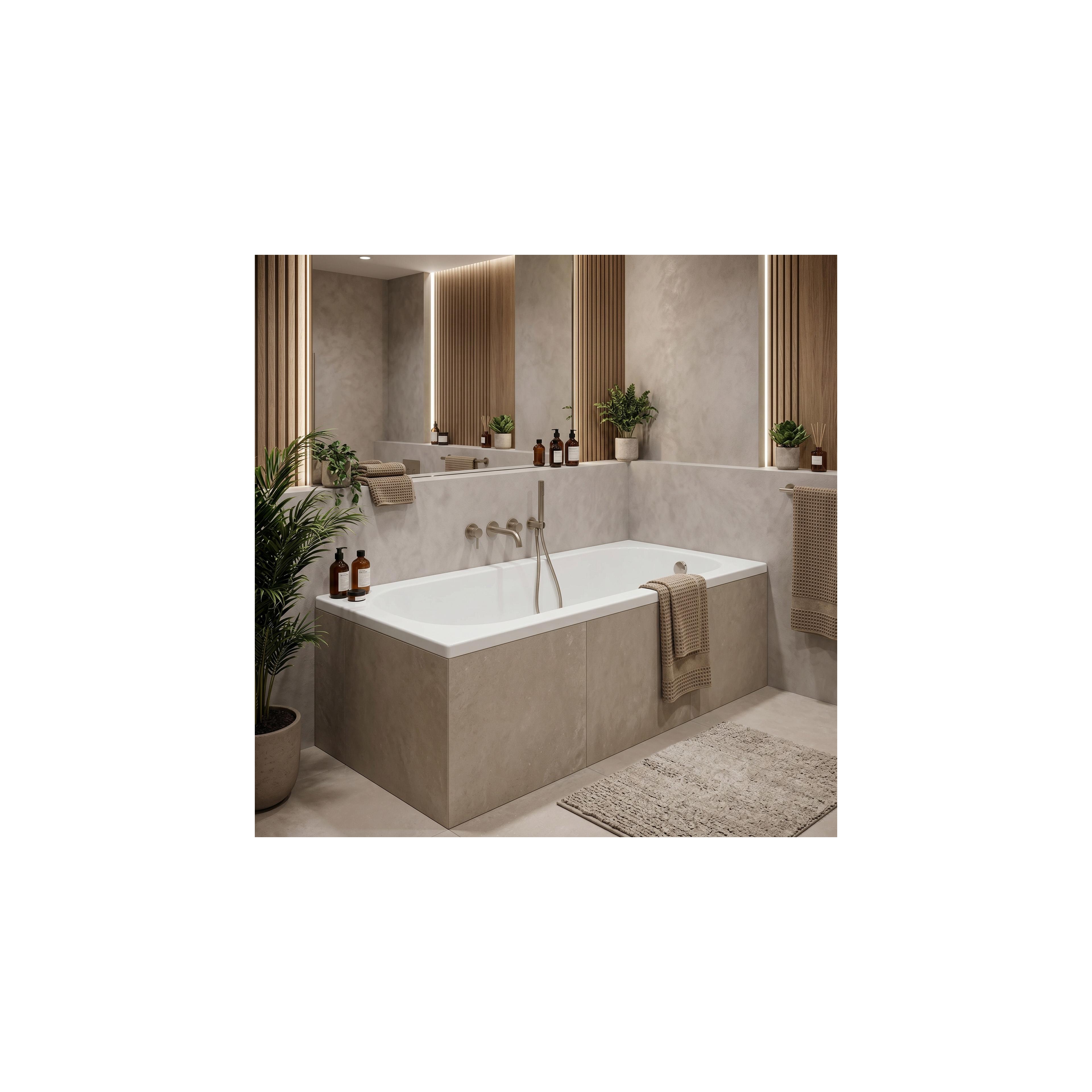 Acryl-Einbaubadewanne Rea Gloria 150