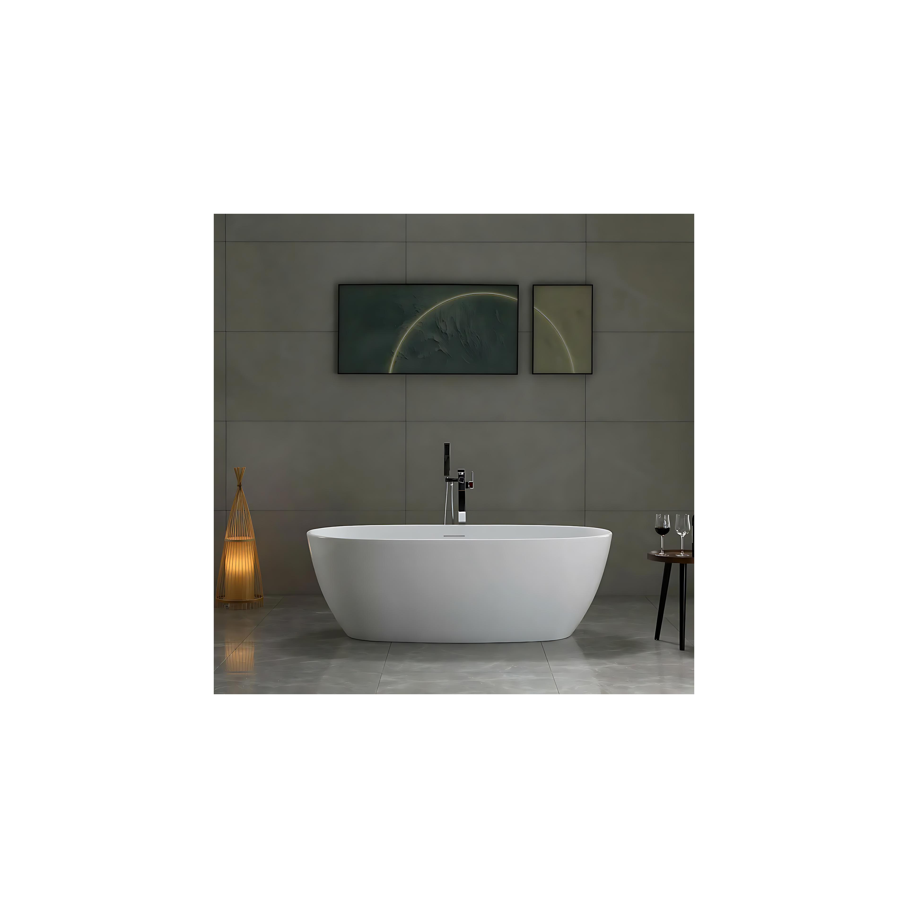 Cadă acrilică freestanding ROMA 170
