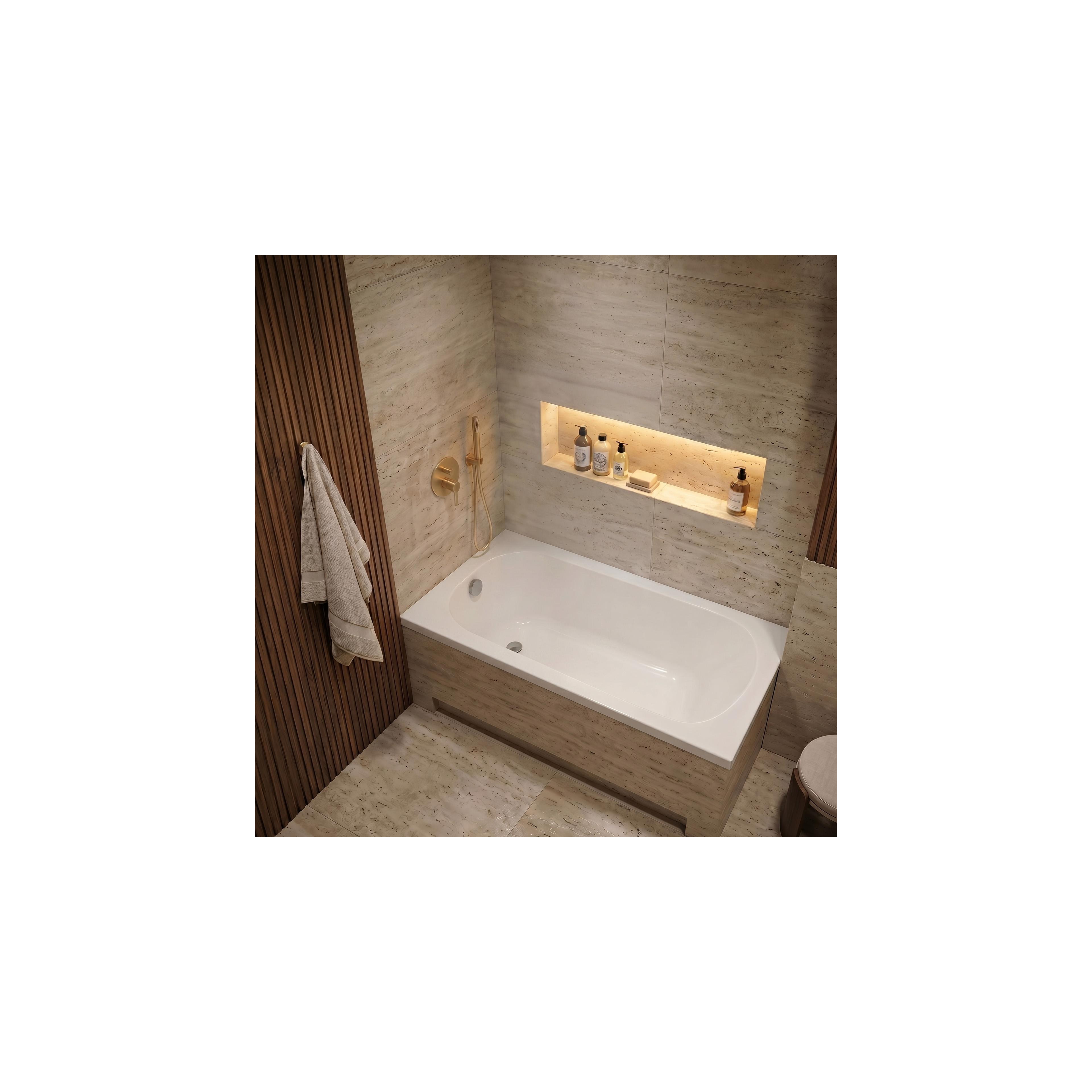 Acryl-Einbaubadewanne Rea Gloria 130