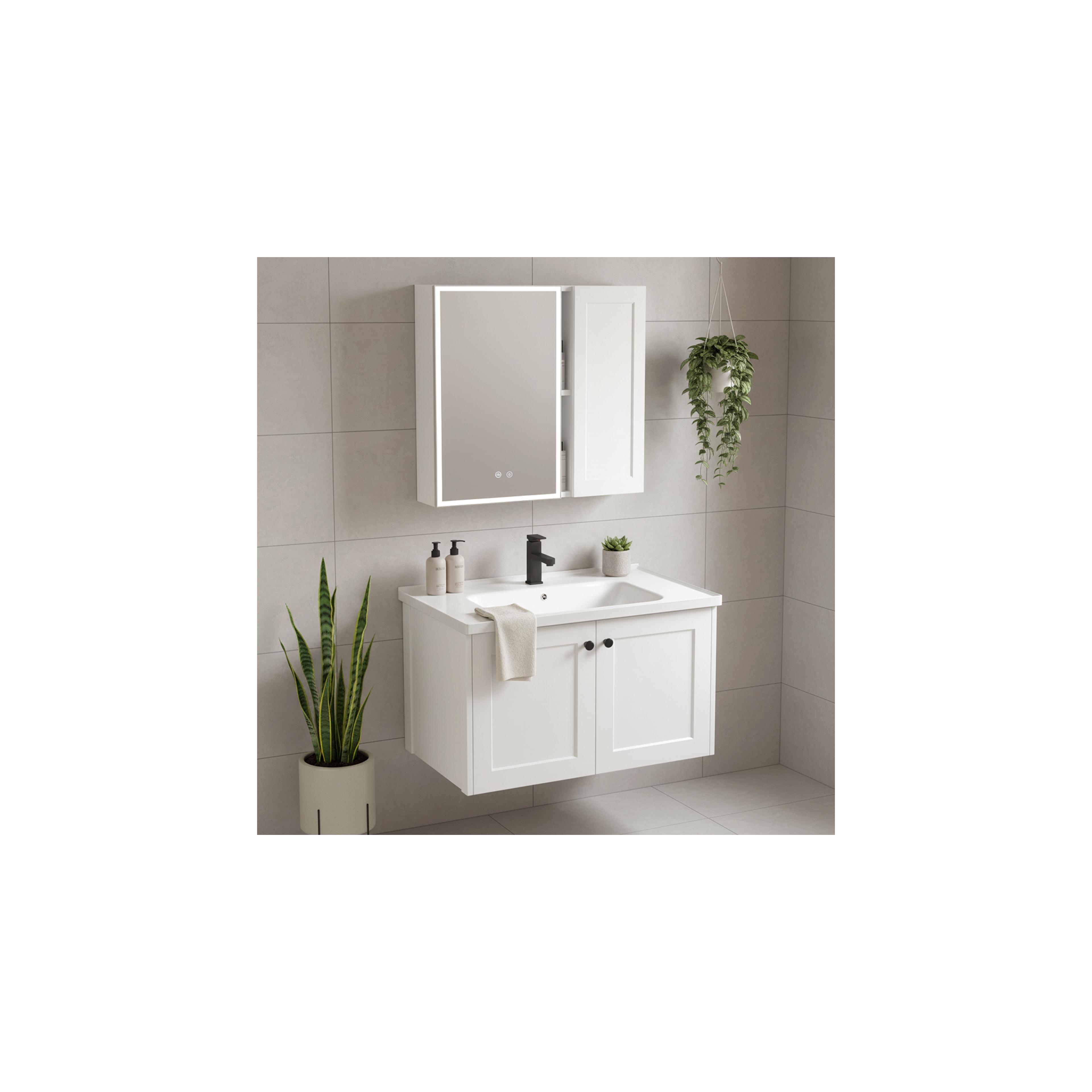 Комплект мебели за баня с мивка Monti 60cm White