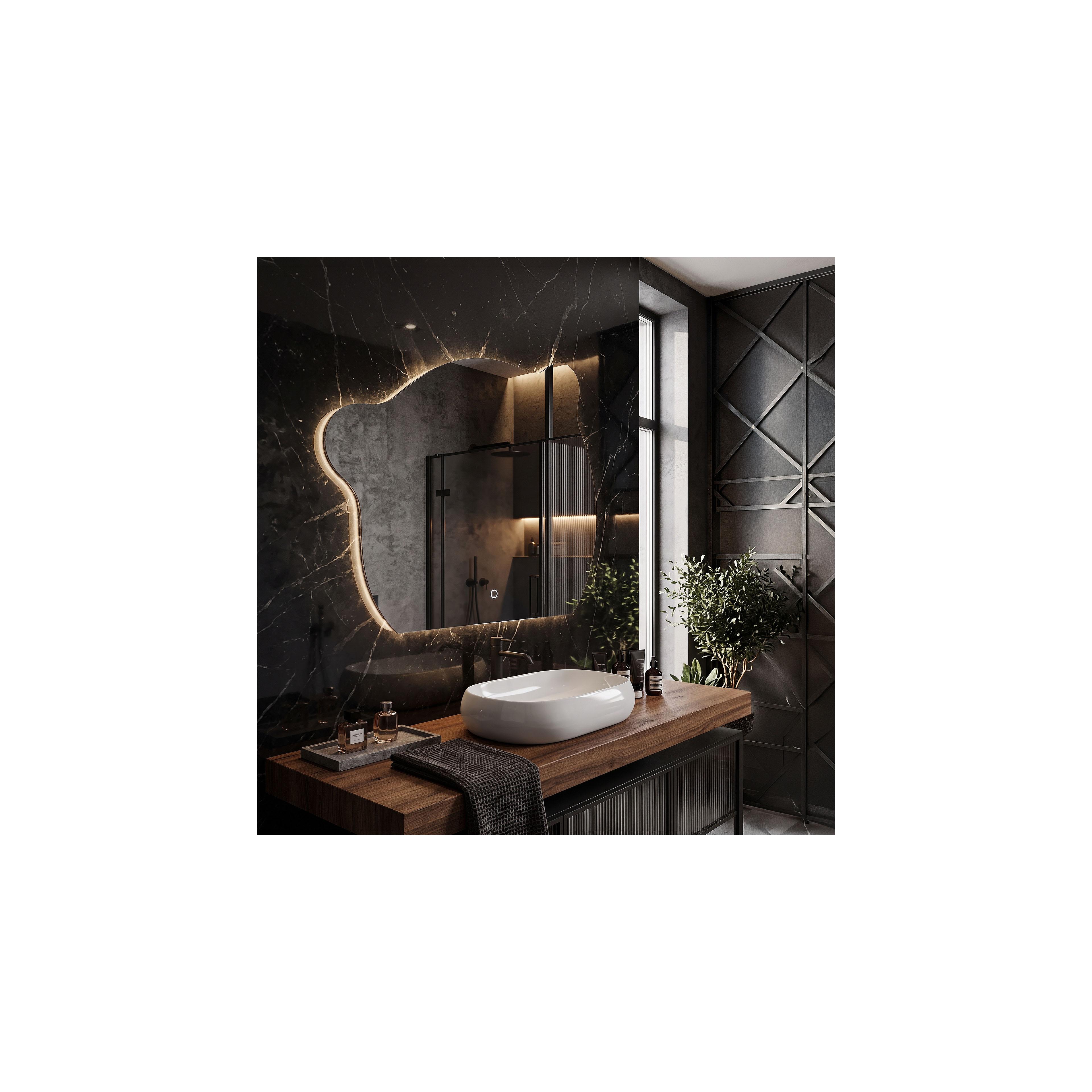 Lustro ścienne LED YH-BL-3 70x85cm