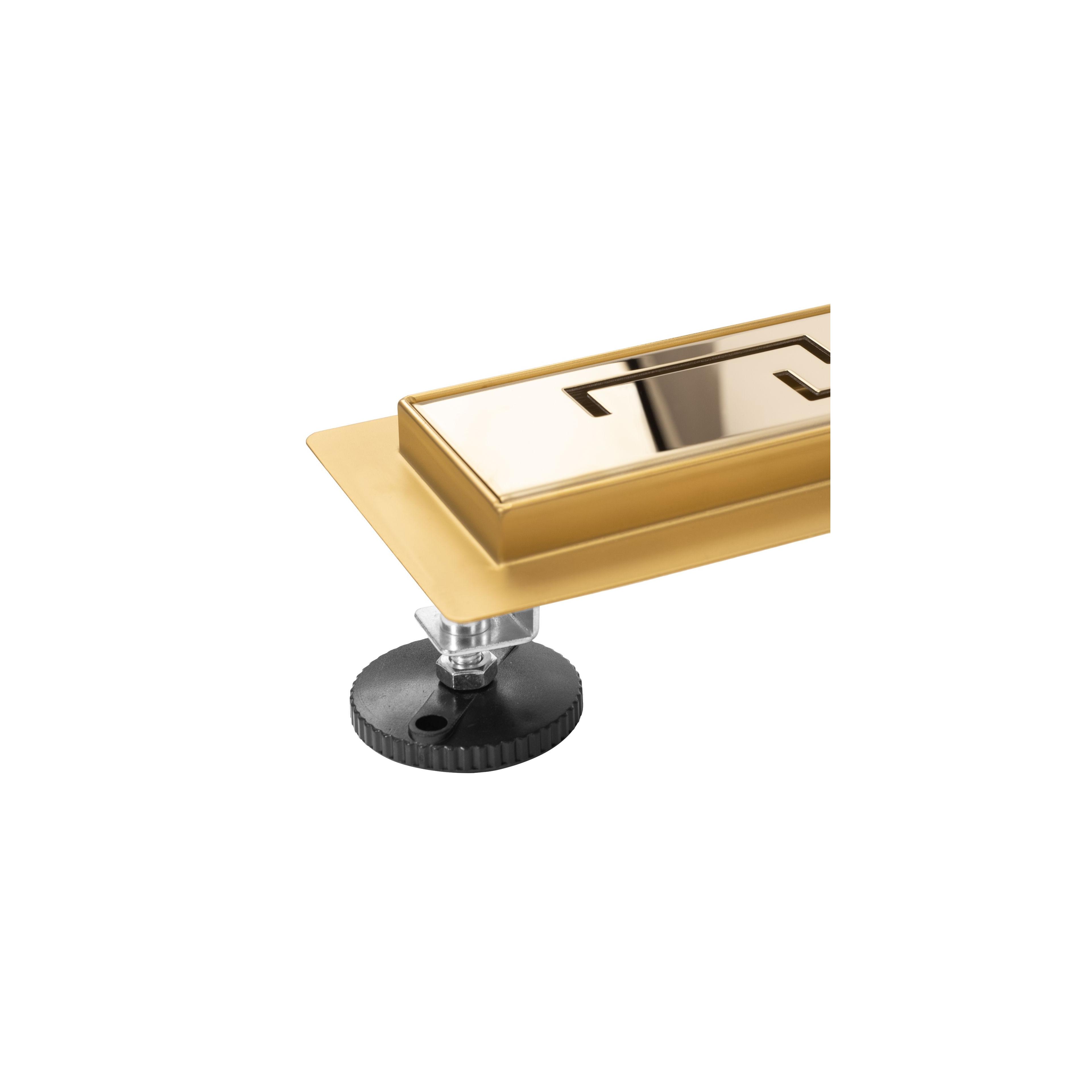 Linear drainage Rea Greek PRO MIRROR GOLD 70