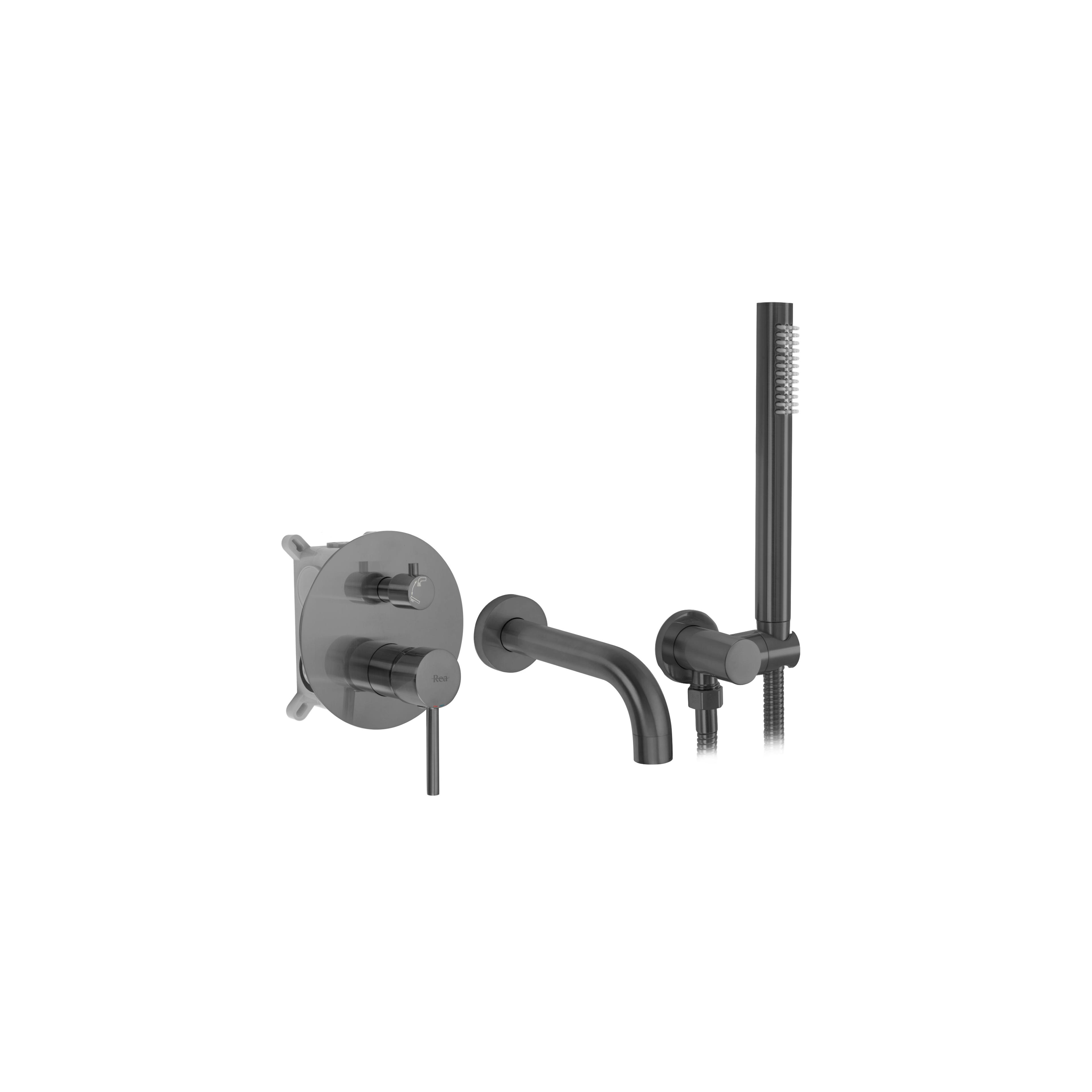 Wannenarmatur  Rea Lungo Titan + Box